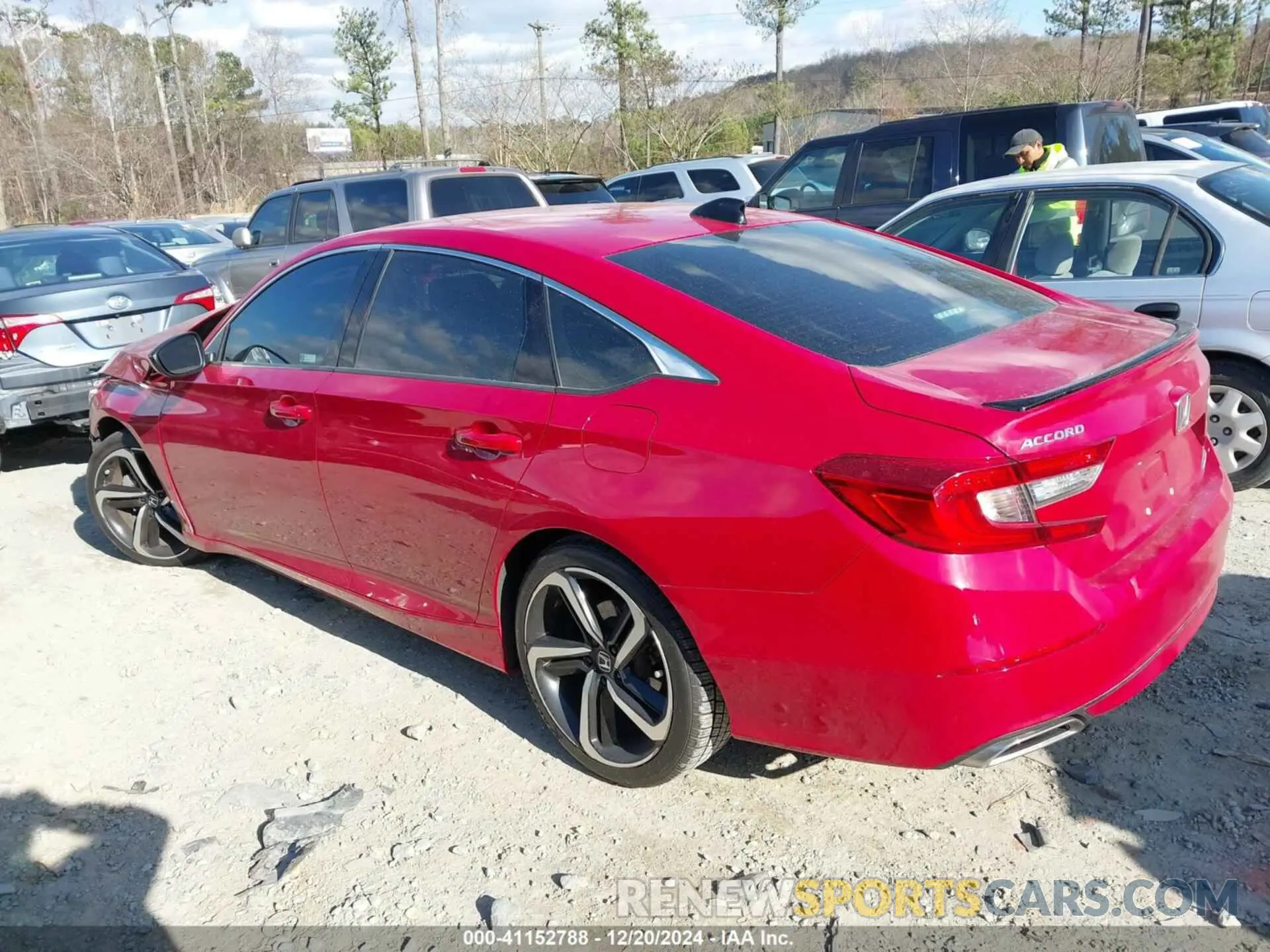 14 fotografías del automóvil dañado 1HGCV1F31NA003532 HONDA ACCORD 2022