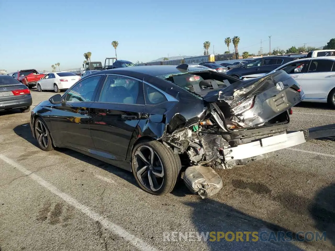 2 fotografías del automóvil dañado 1HGCV1F31NA017642 HONDA ACCORD 2022