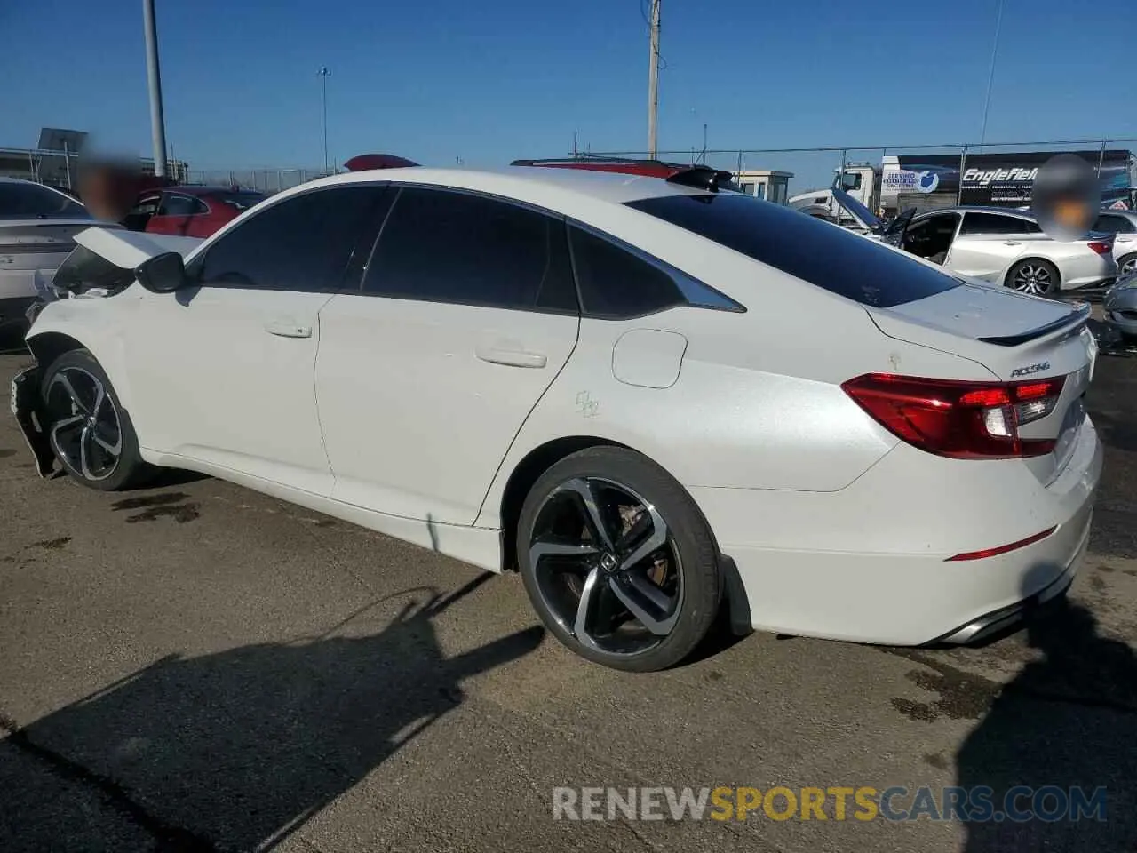 2 fotografías del automóvil dañado 1HGCV1F31NA048275 HONDA ACCORD 2022