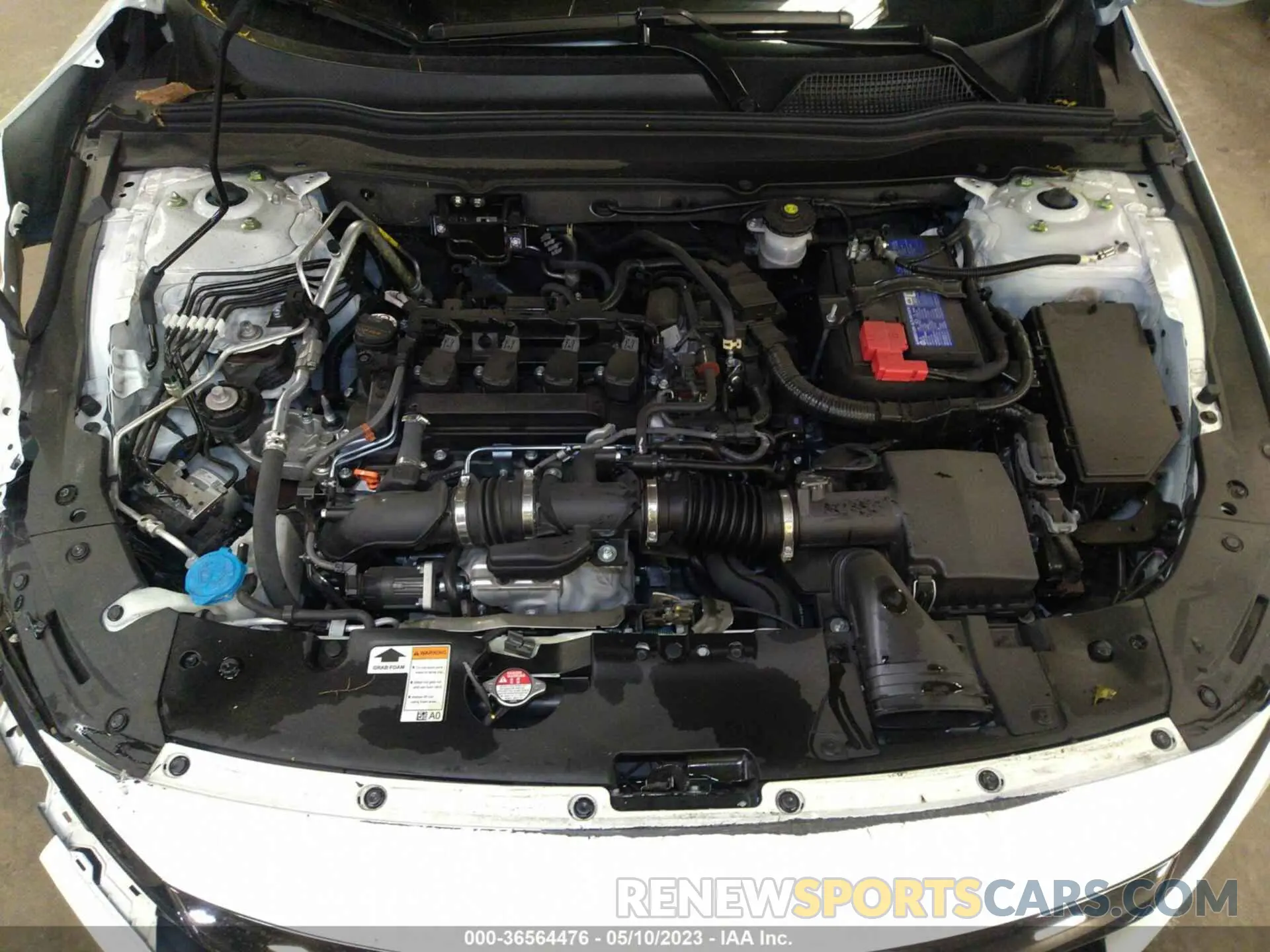 10 fotografías del automóvil dañado 1HGCV1F31NA050575 HONDA ACCORD 2022