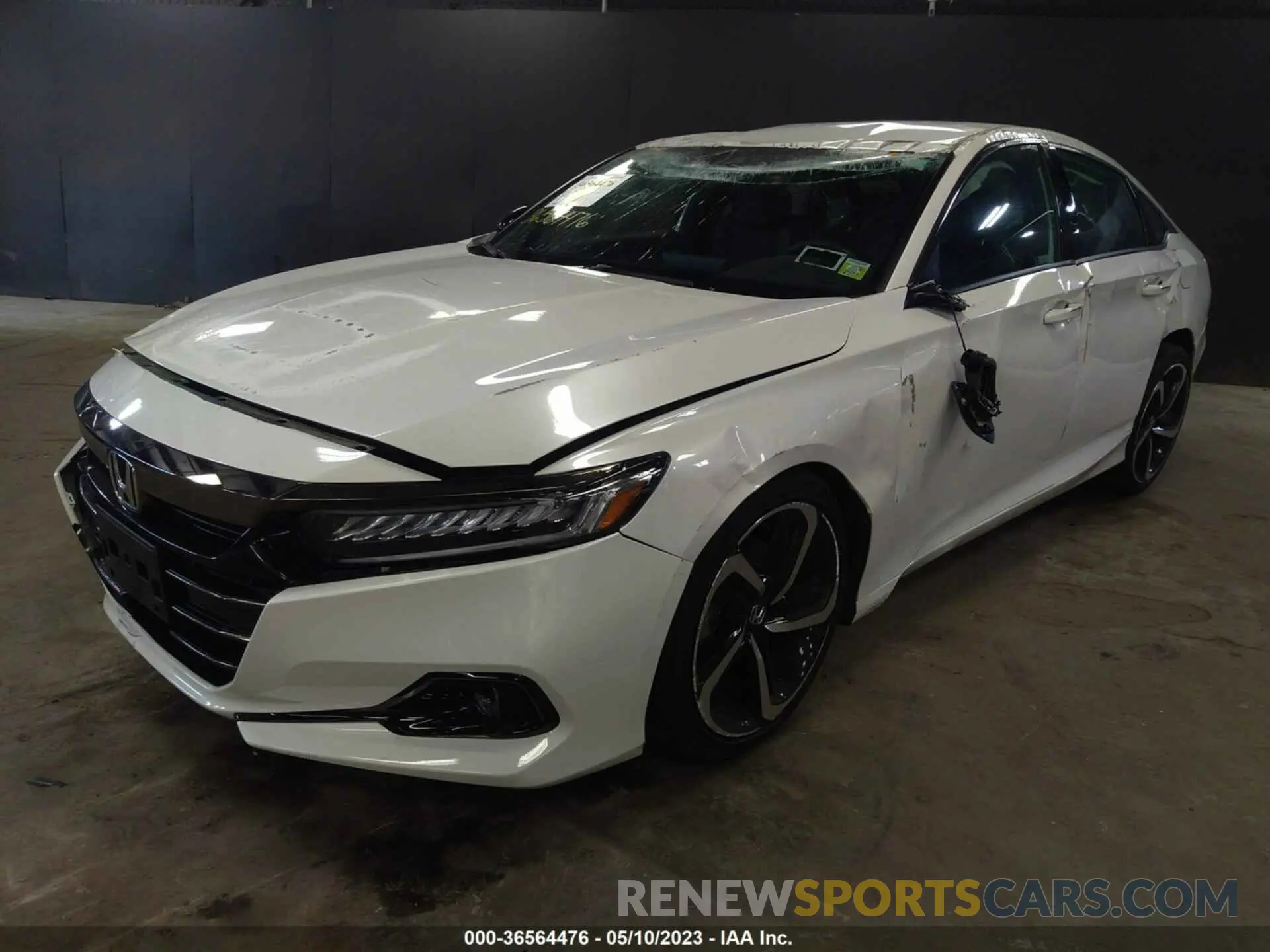 2 fotografías del automóvil dañado 1HGCV1F31NA050575 HONDA ACCORD 2022