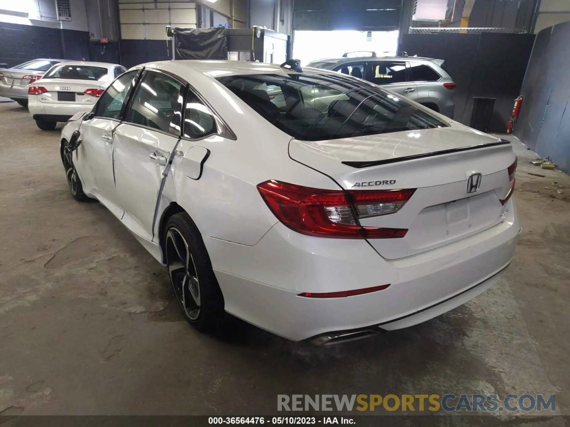 3 fotografías del automóvil dañado 1HGCV1F31NA050575 HONDA ACCORD 2022