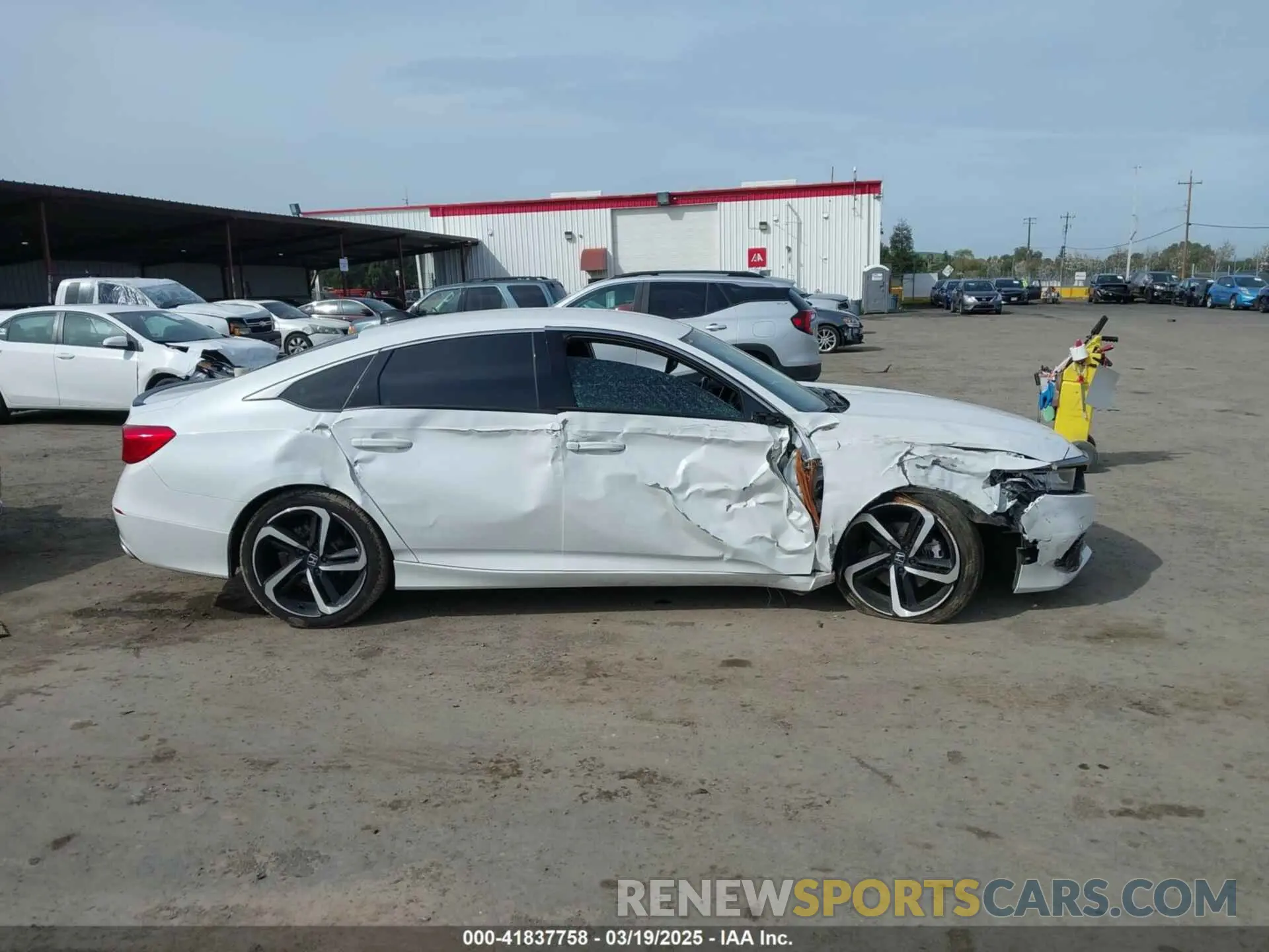 13 fotografías del automóvil dañado 1HGCV1F31NA057882 HONDA ACCORD 2022