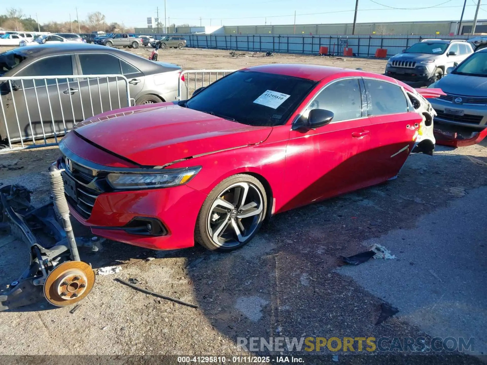 2 fotografías del automóvil dañado 1HGCV1F31NA060913 HONDA ACCORD 2022