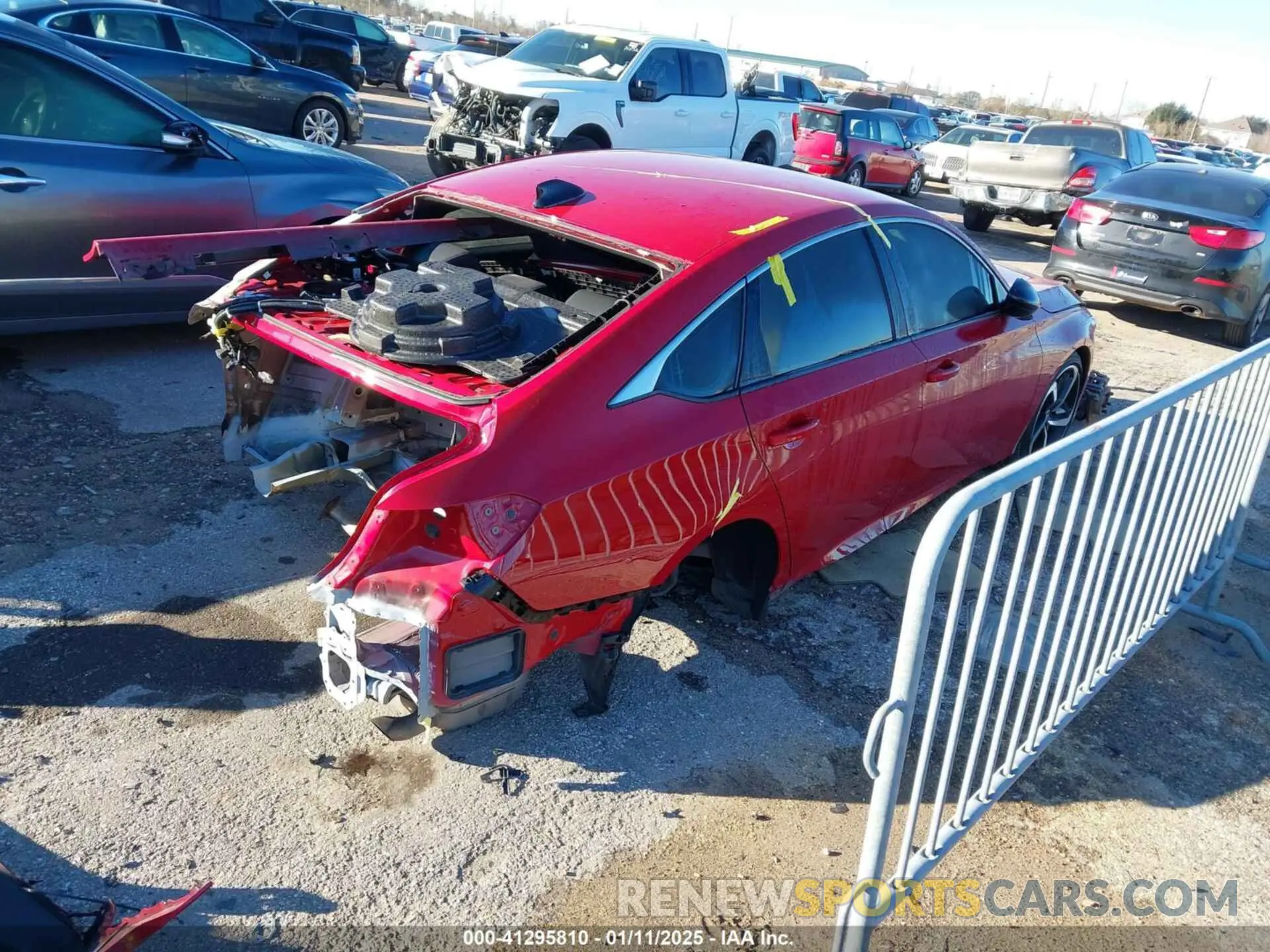 4 fotografías del automóvil dañado 1HGCV1F31NA060913 HONDA ACCORD 2022
