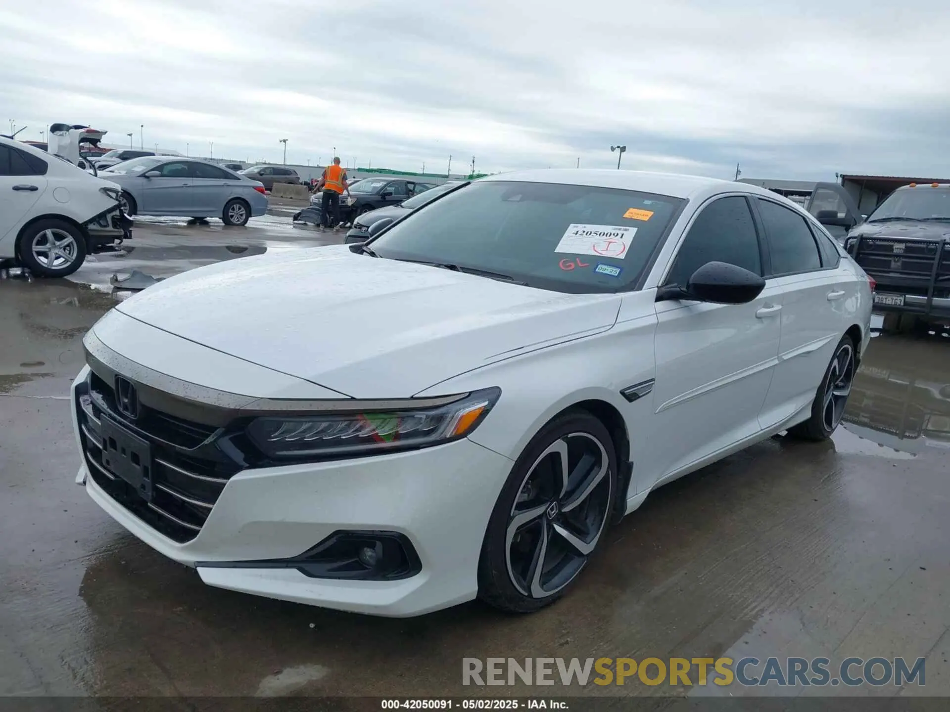 2 fotografías del automóvil dañado 1HGCV1F31NA075864 HONDA ACCORD 2022