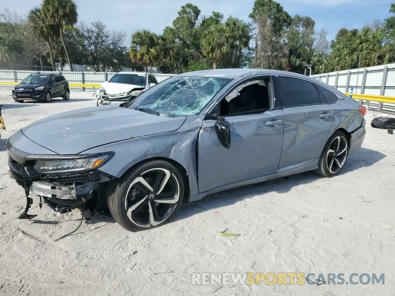 1 fotografías del automóvil dañado 1HGCV1F31NA084290 HONDA ACCORD 2022