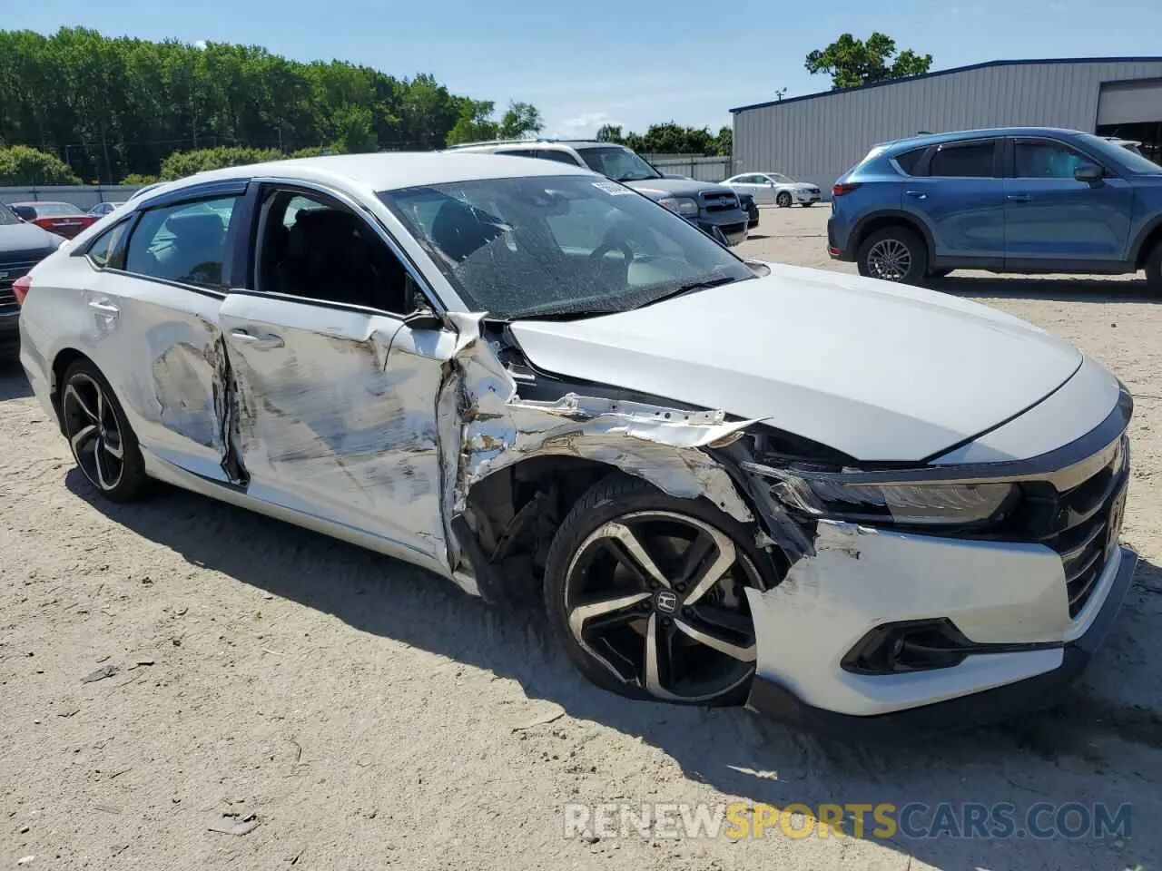 4 fotografías del automóvil dañado 1HGCV1F31NA113349 HONDA ACCORD 2022