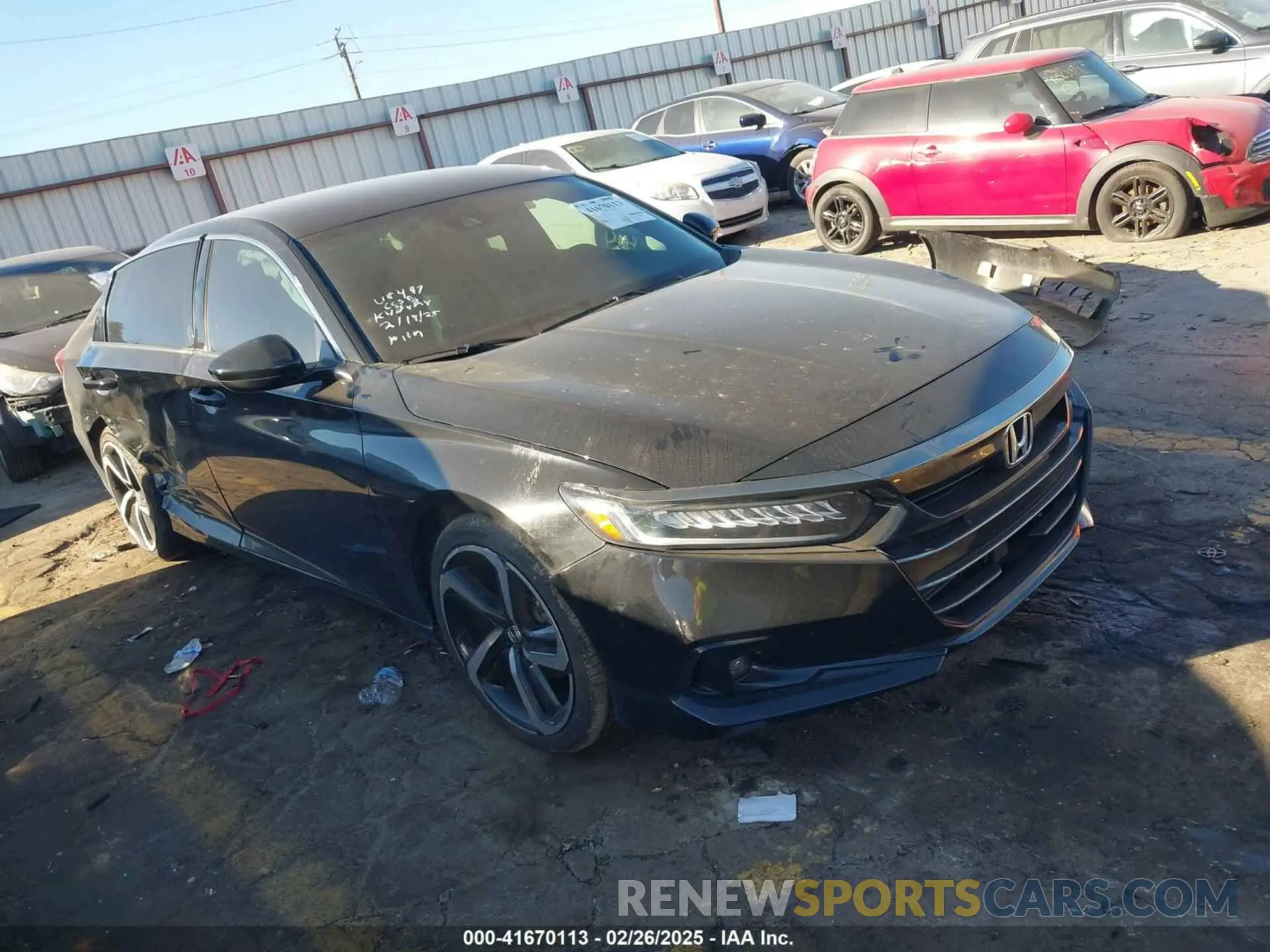 1 fotografías del automóvil dañado 1HGCV1F31NA115991 HONDA ACCORD 2022