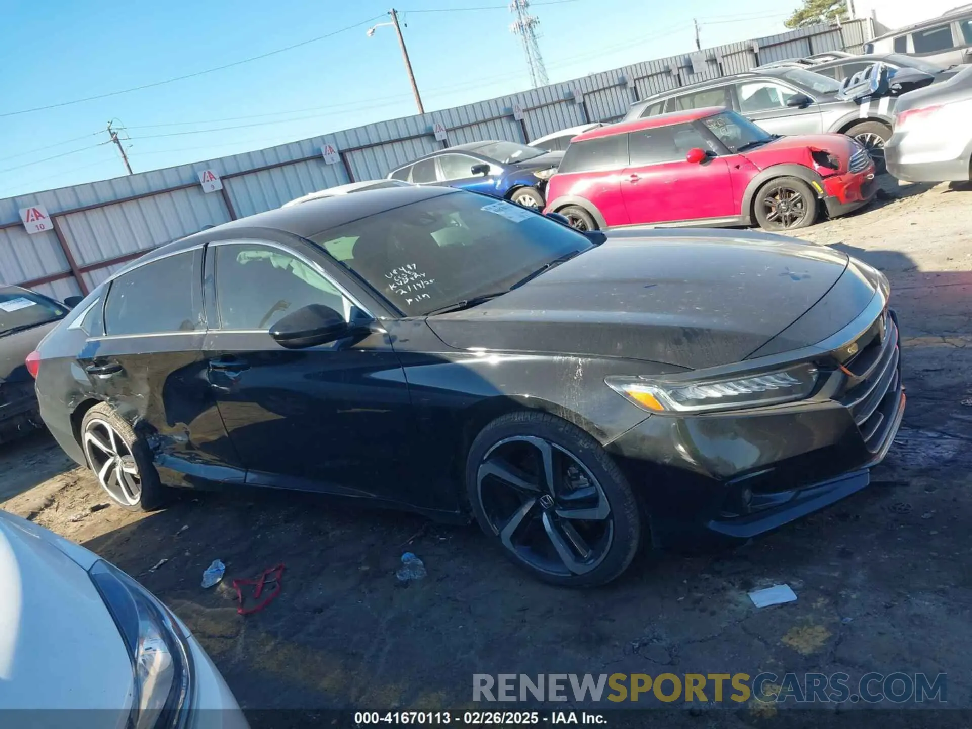 13 fotografías del automóvil dañado 1HGCV1F31NA115991 HONDA ACCORD 2022