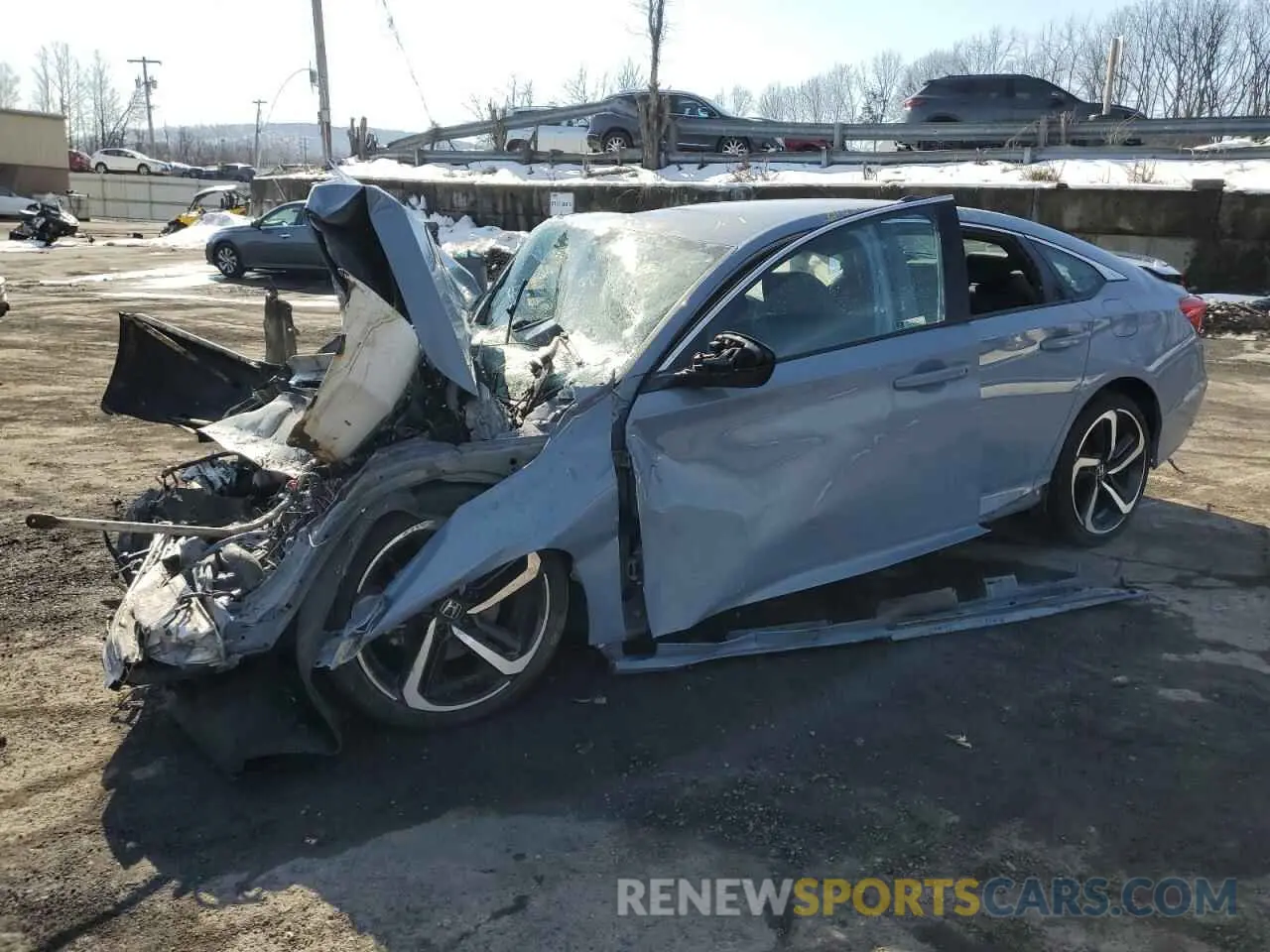 1 fotografías del automóvil dañado 1HGCV1F31NA122052 HONDA ACCORD 2022
