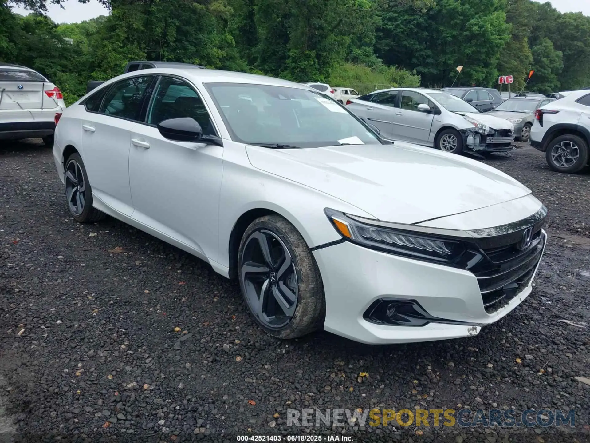 1 fotografías del automóvil dañado 1HGCV1F31NA123184 HONDA ACCORD 2022