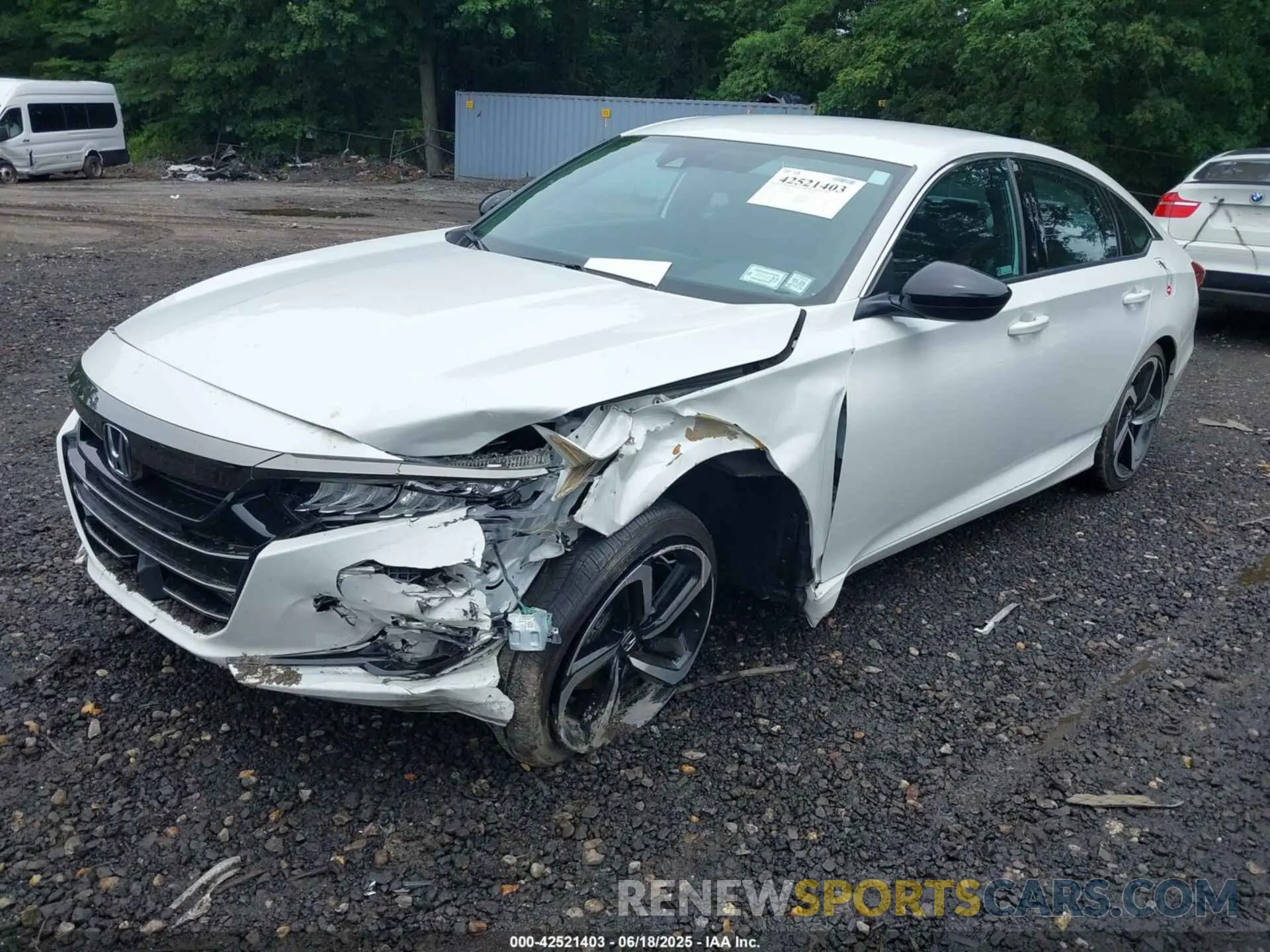 2 fotografías del automóvil dañado 1HGCV1F31NA123184 HONDA ACCORD 2022