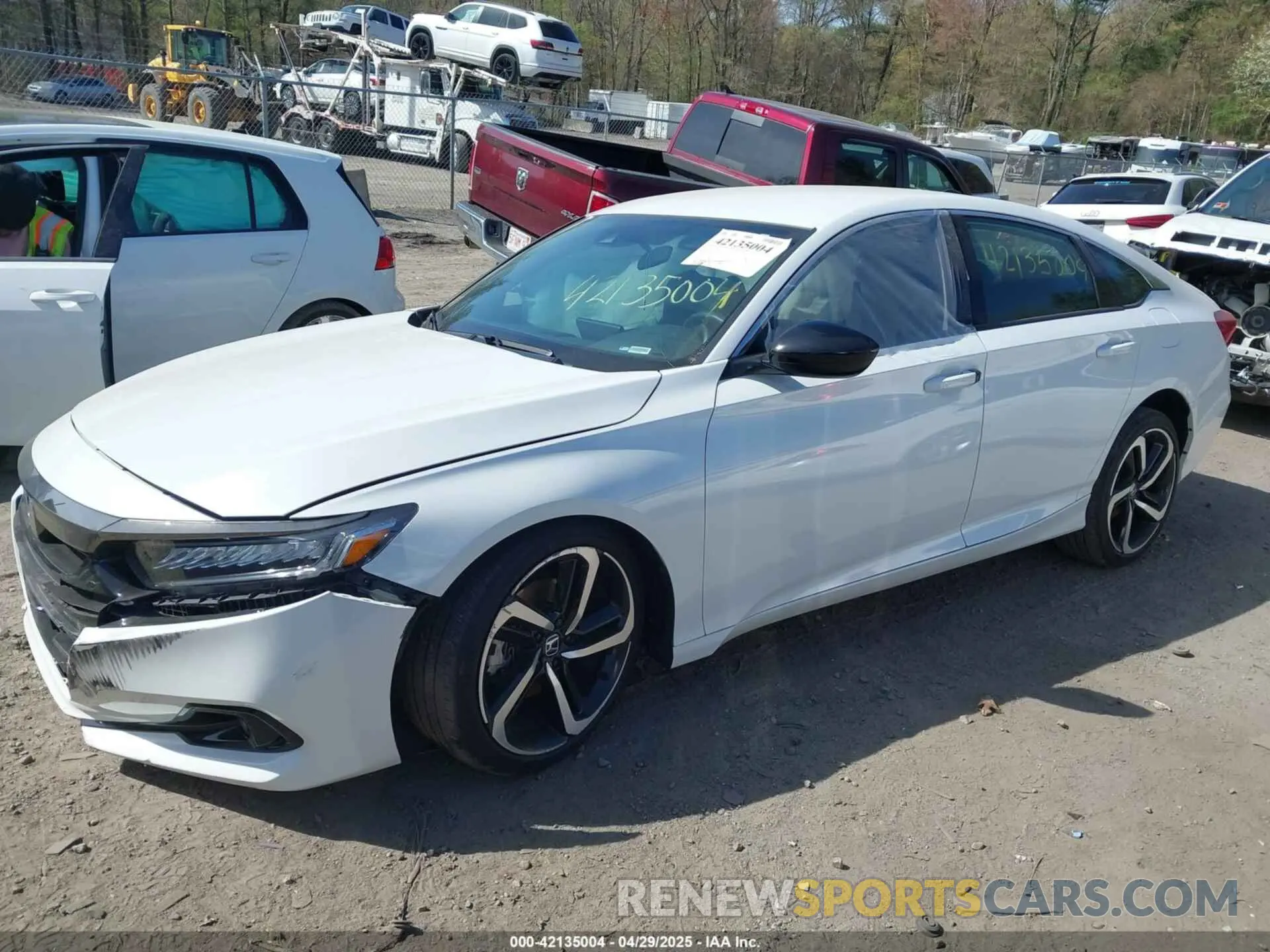 2 fotografías del automóvil dañado 1HGCV1F31NA124058 HONDA ACCORD 2022