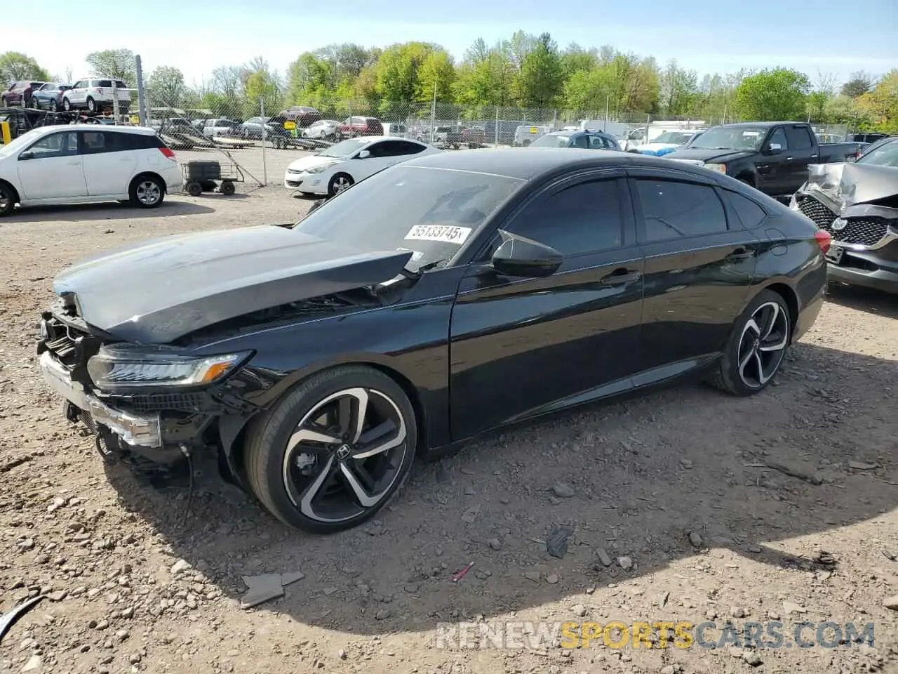 1 fotografías del automóvil dañado 1HGCV1F32NA031551 HONDA ACCORD 2022
