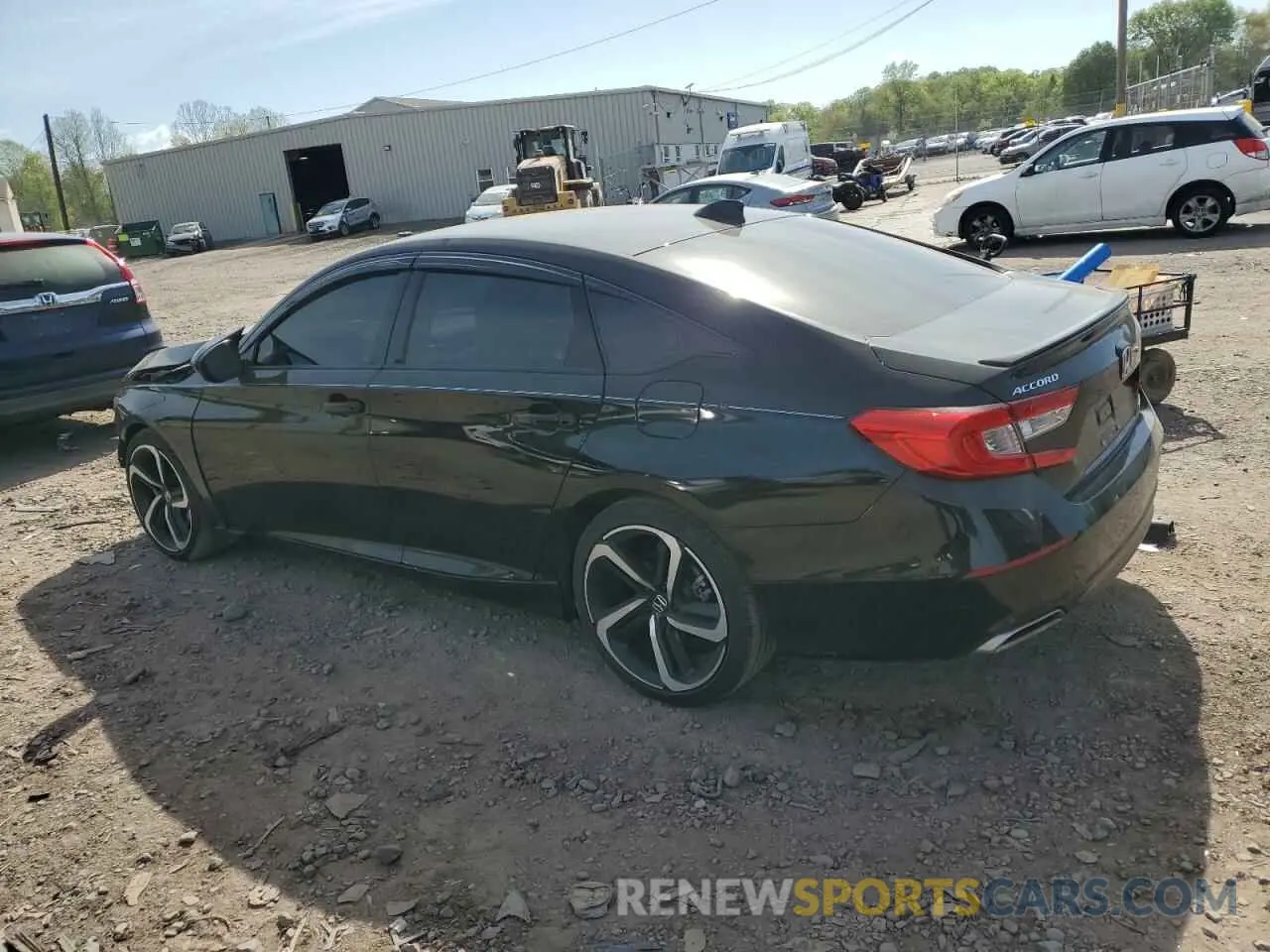 2 fotografías del automóvil dañado 1HGCV1F32NA031551 HONDA ACCORD 2022