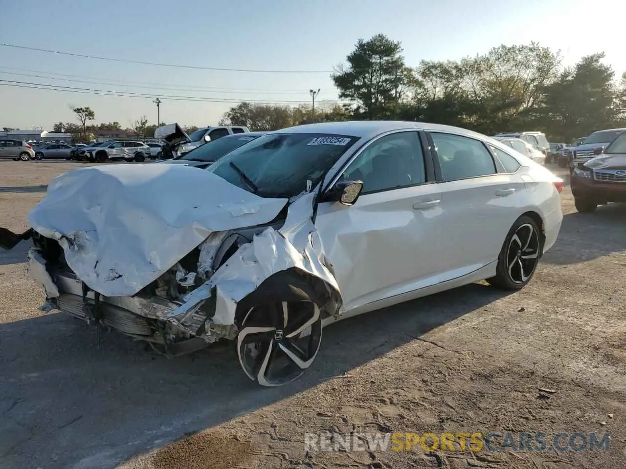 1 fotografías del automóvil dañado 1HGCV1F32NA068180 HONDA ACCORD 2022