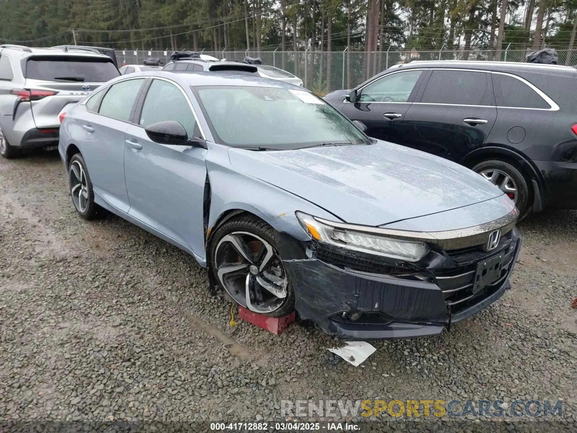 1 fotografías del automóvil dañado 1HGCV1F32NA070236 HONDA ACCORD 2022