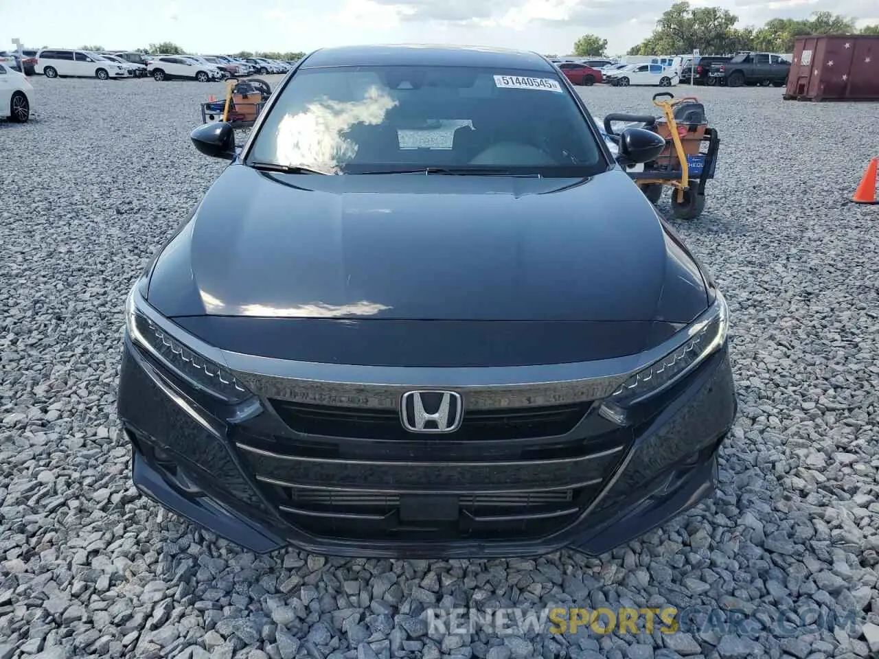 5 fotografías del automóvil dañado 1HGCV1F32NA081673 HONDA ACCORD 2022