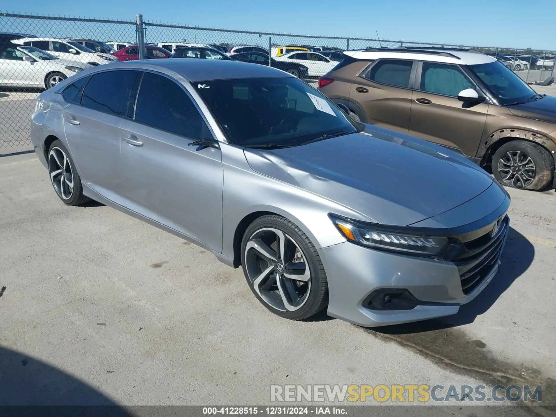 1 fotografías del automóvil dañado 1HGCV1F32NA098134 HONDA ACCORD 2022