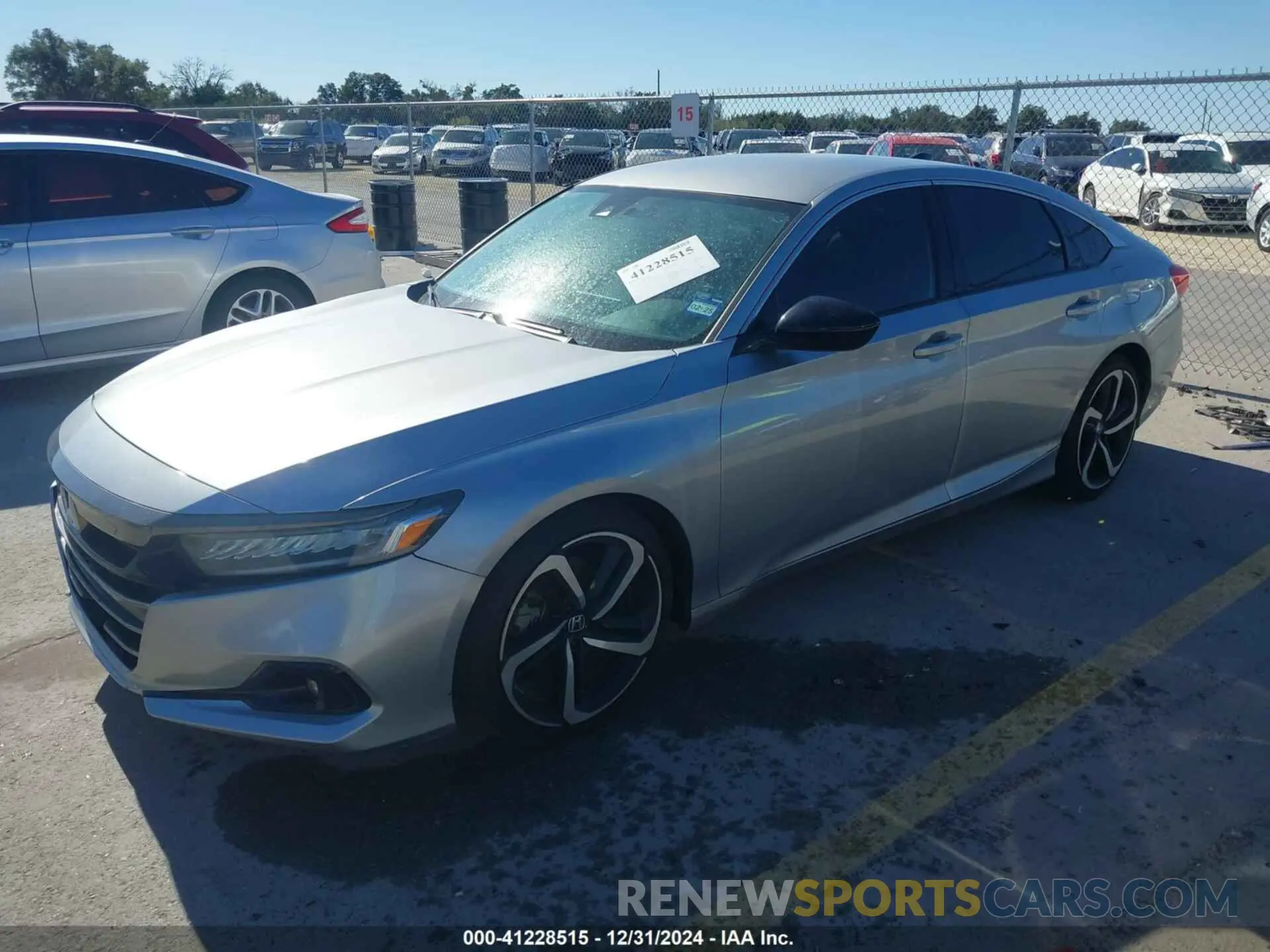 2 fotografías del automóvil dañado 1HGCV1F32NA098134 HONDA ACCORD 2022