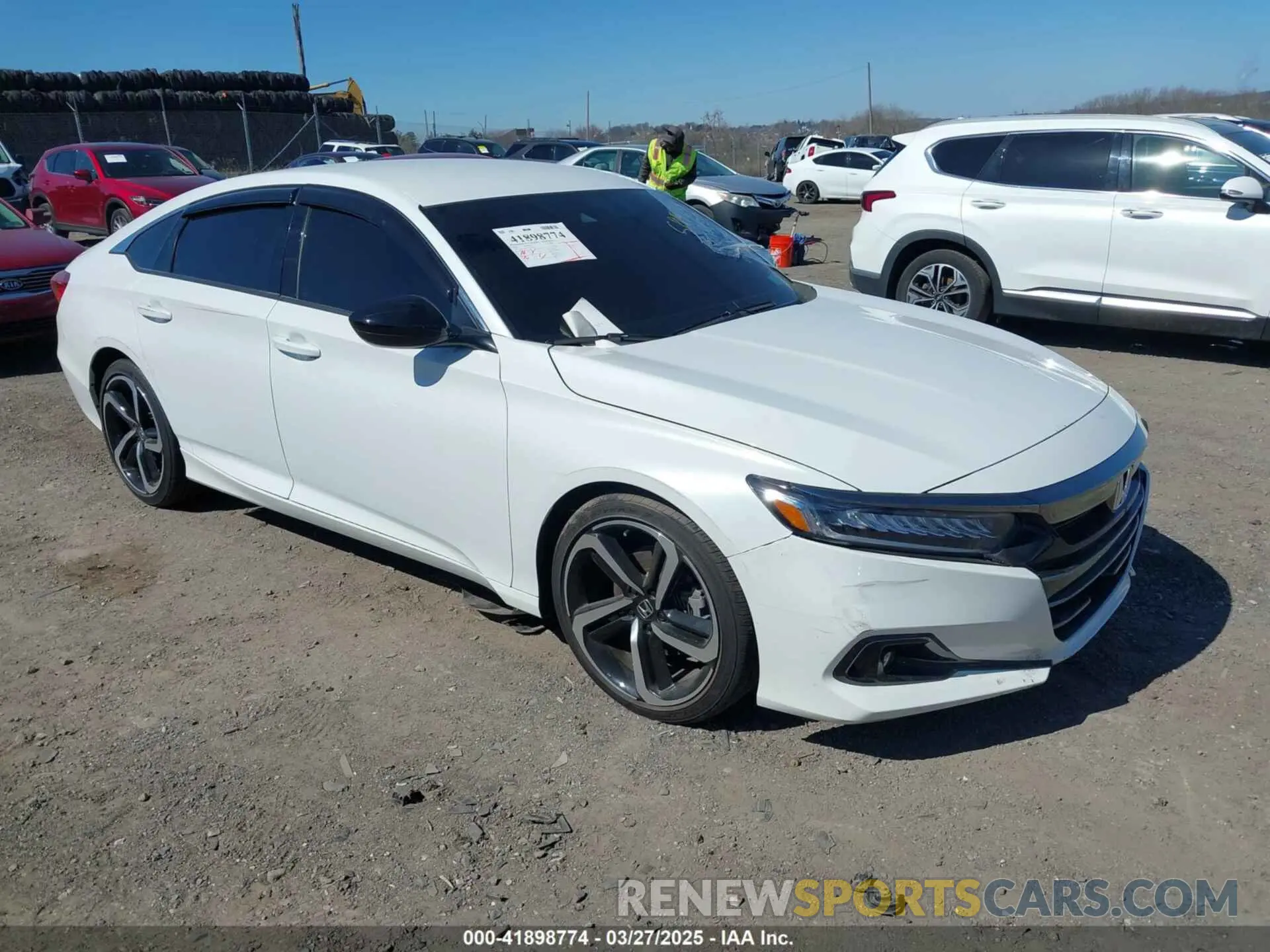 1 fotografías del automóvil dañado 1HGCV1F32NA103929 HONDA ACCORD 2022