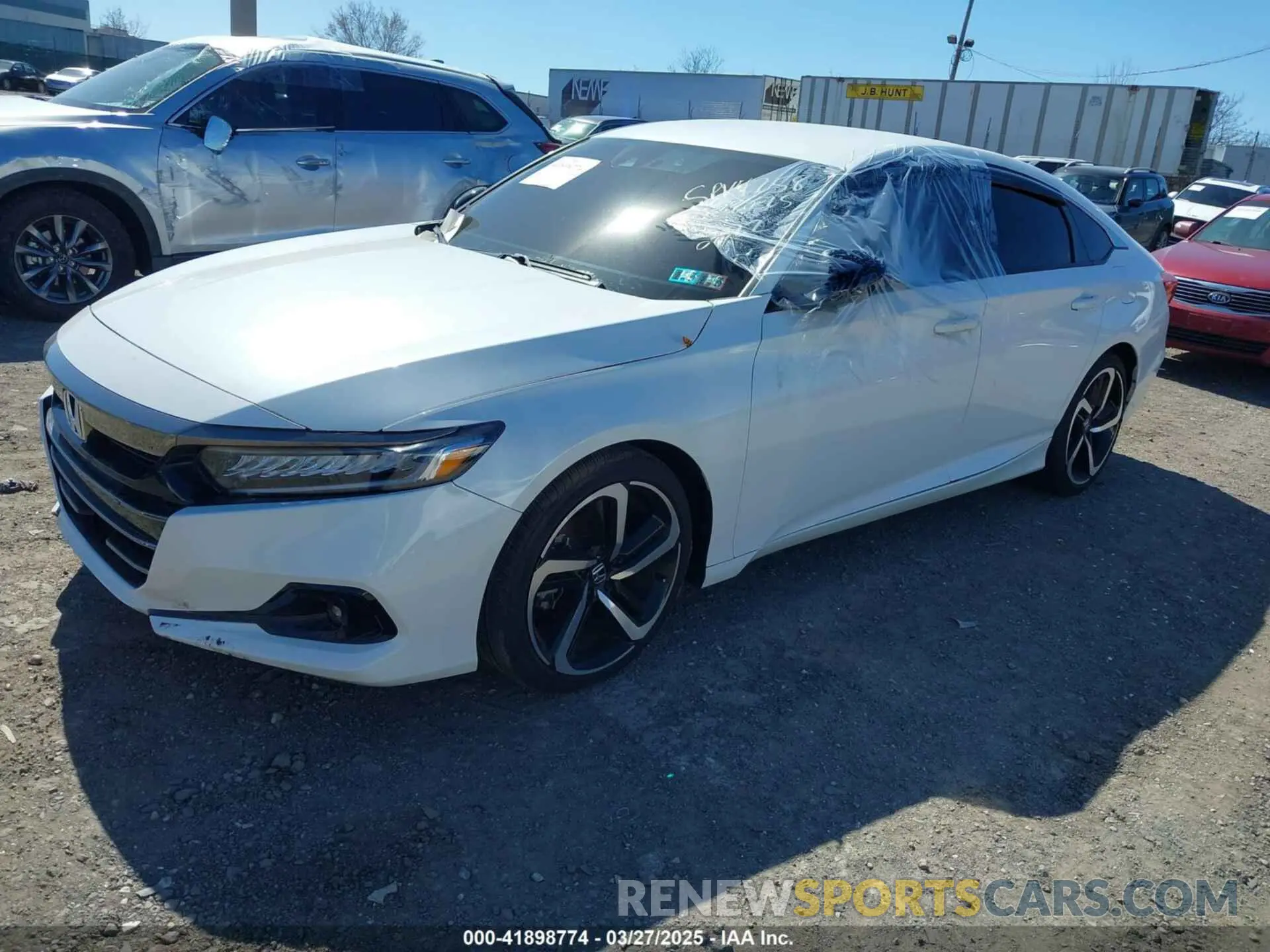 2 fotografías del automóvil dañado 1HGCV1F32NA103929 HONDA ACCORD 2022