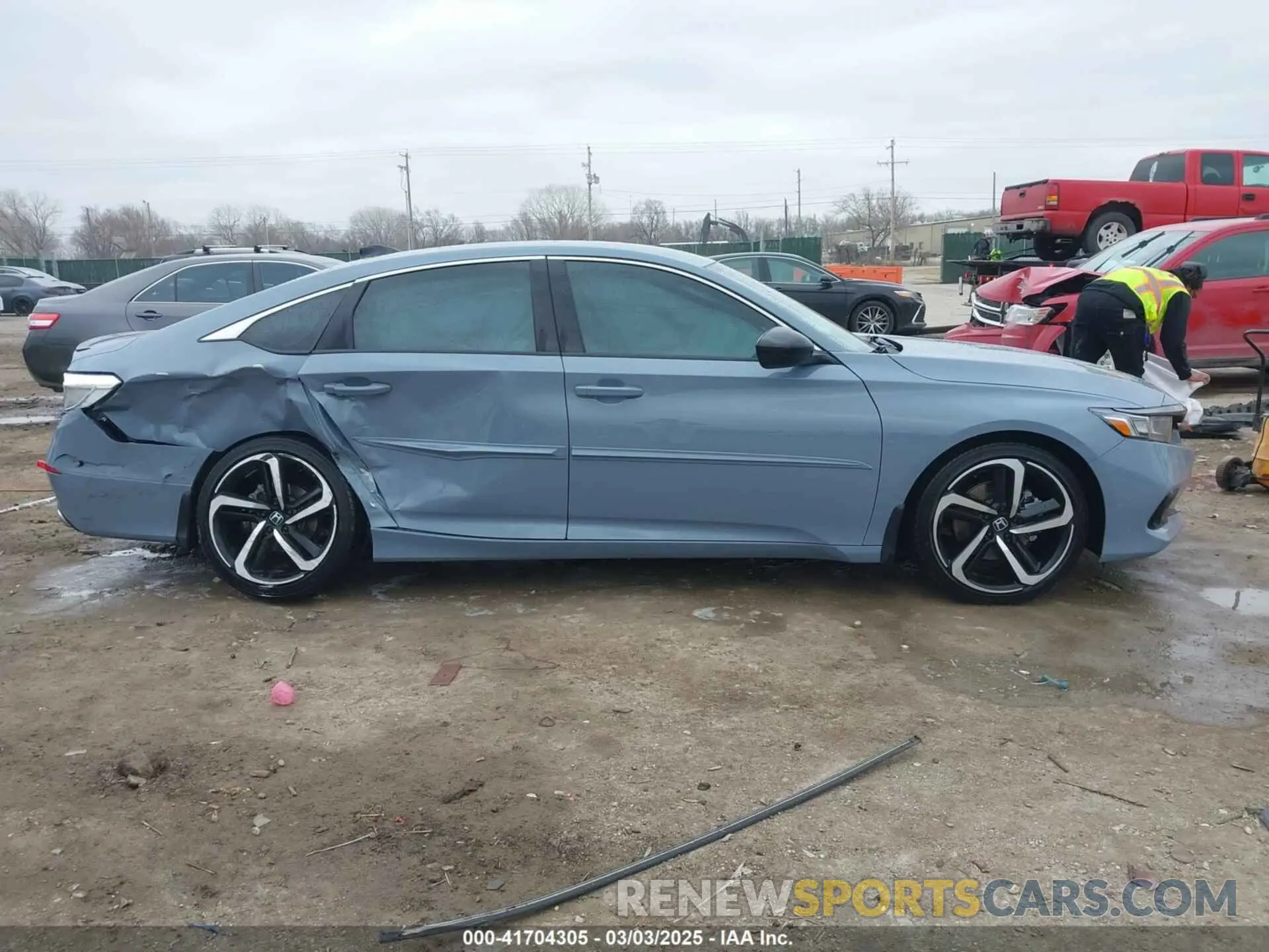 13 fotografías del automóvil dañado 1HGCV1F32NA109021 HONDA ACCORD 2022
