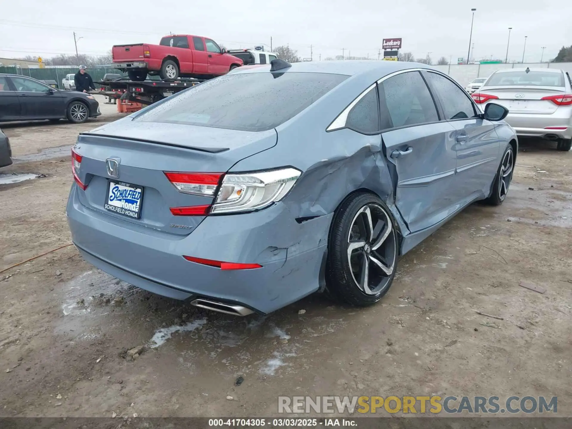 4 fotografías del automóvil dañado 1HGCV1F32NA109021 HONDA ACCORD 2022