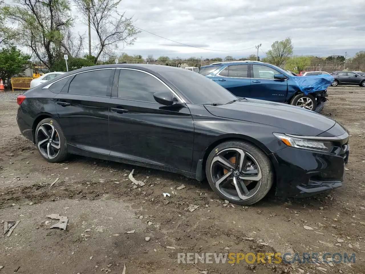 4 fotografías del automóvil dañado 1HGCV1F33NA012250 HONDA ACCORD 2022