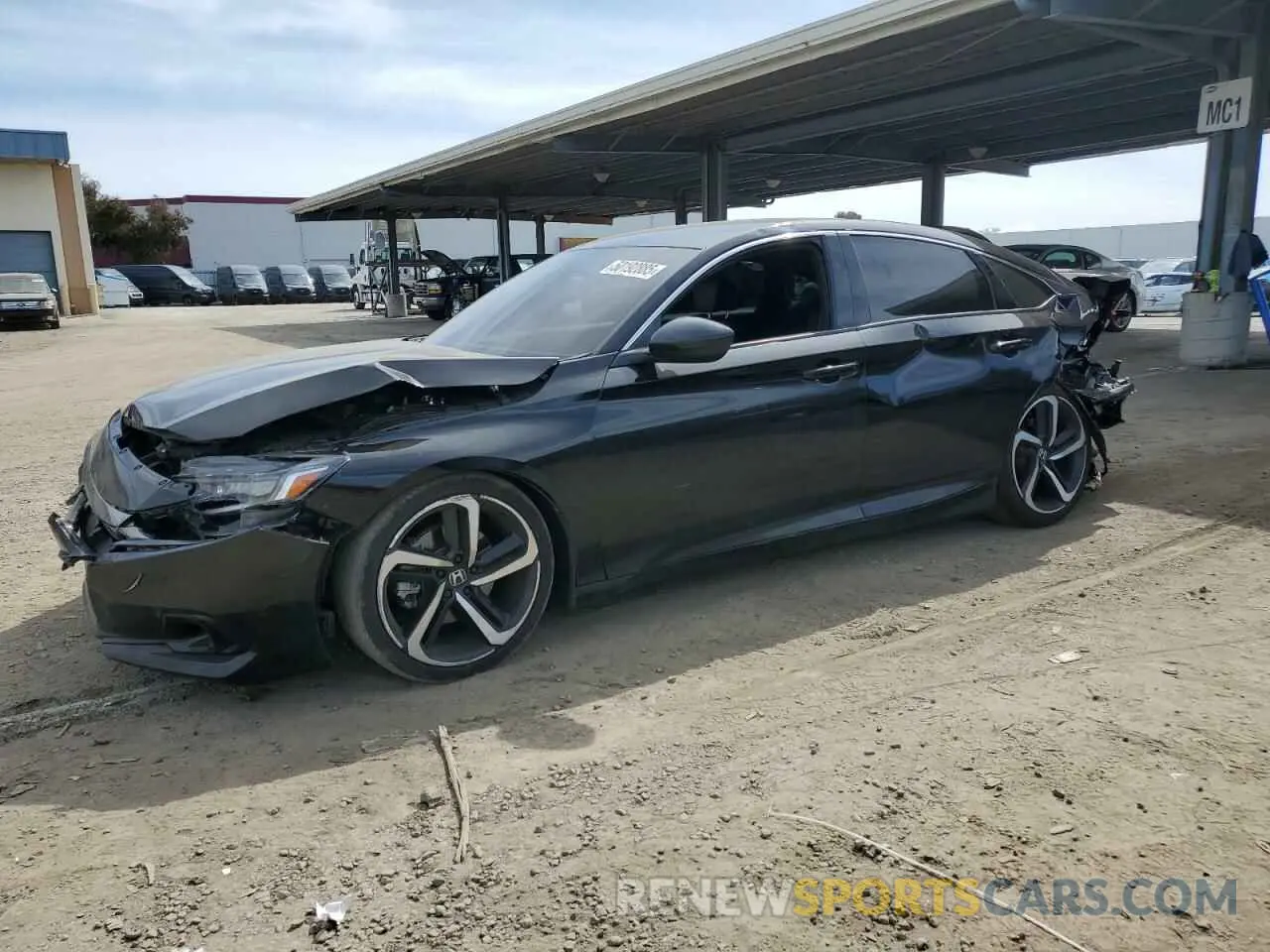 1 fotografías del automóvil dañado 1HGCV1F33NA032286 HONDA ACCORD 2022