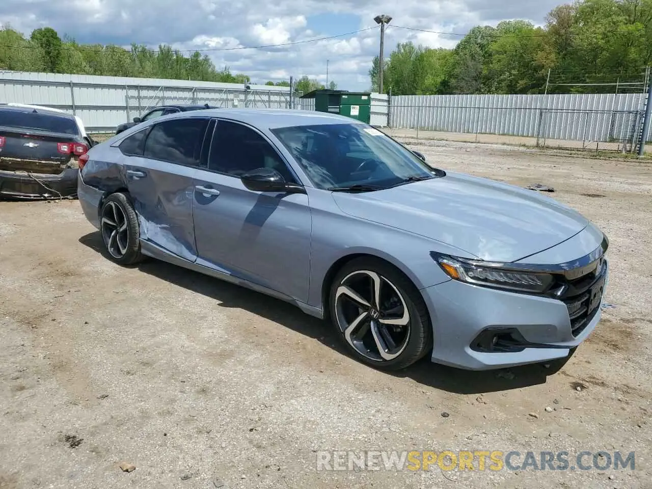 4 fotografías del automóvil dañado 1HGCV1F33NA035494 HONDA ACCORD 2022