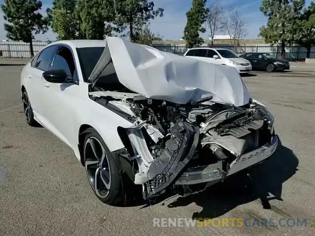 11 fotografías del automóvil dañado 1HGCV1F33NA037438 HONDA ACCORD 2022