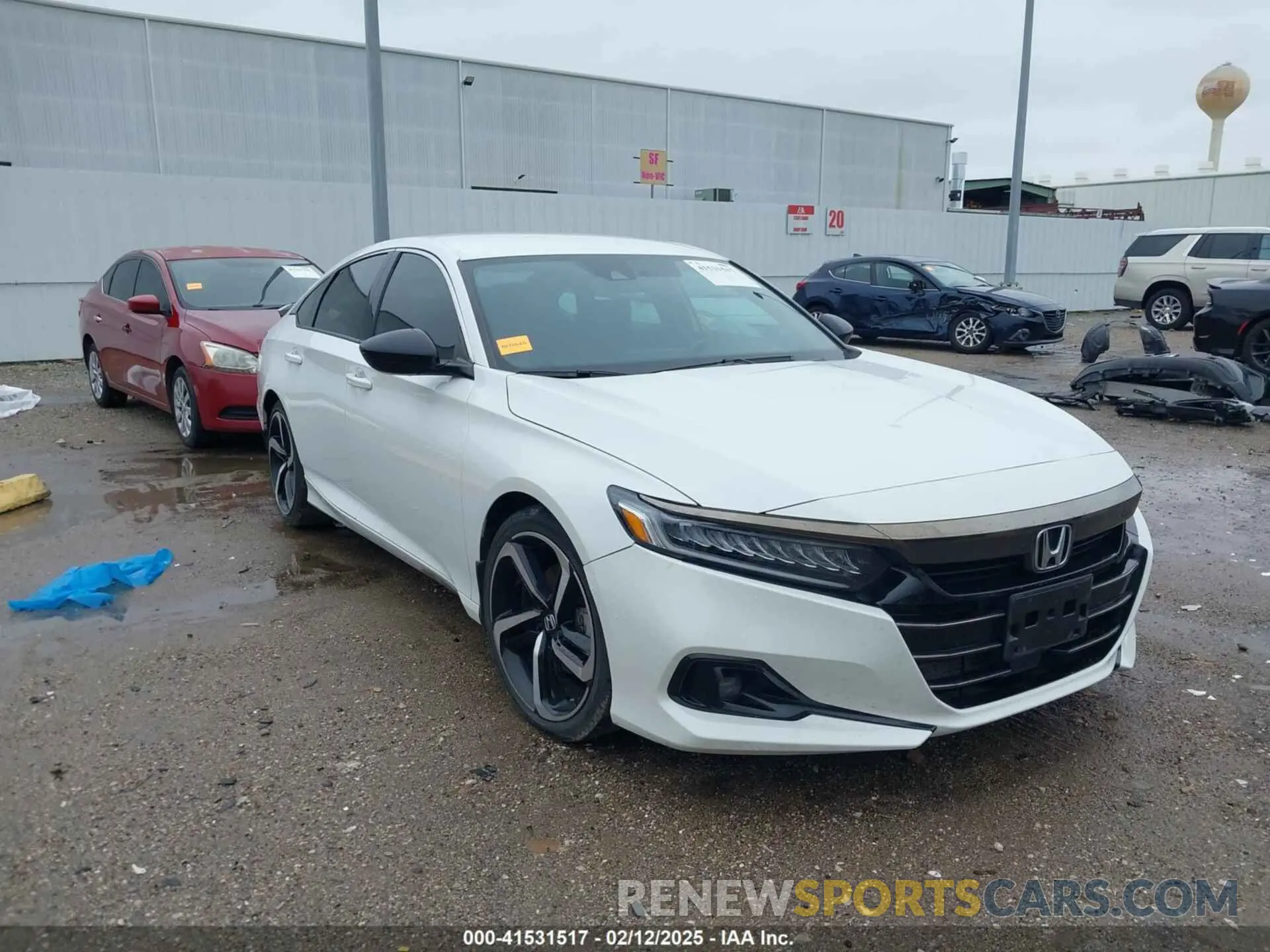 1 fotografías del automóvil dañado 1HGCV1F33NA037939 HONDA ACCORD 2022