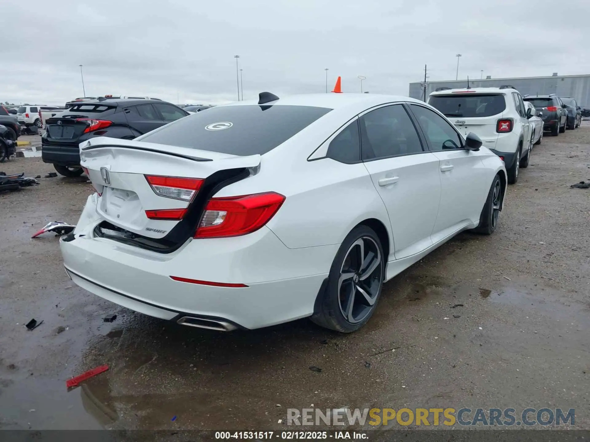 4 fotografías del automóvil dañado 1HGCV1F33NA037939 HONDA ACCORD 2022