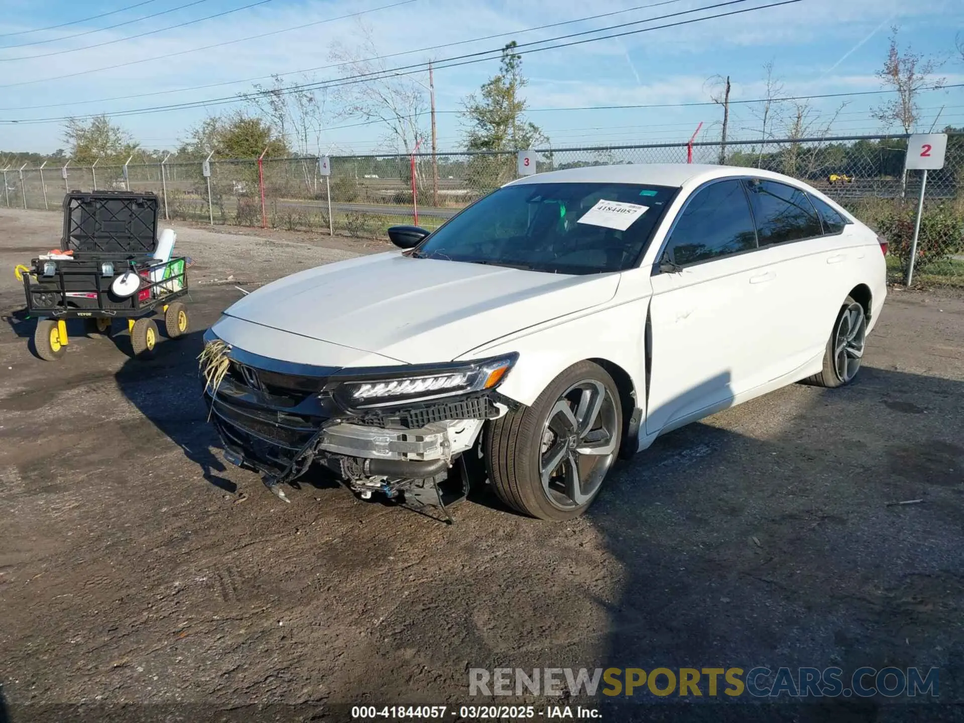 2 fotografías del automóvil dañado 1HGCV1F33NA049461 HONDA ACCORD 2022
