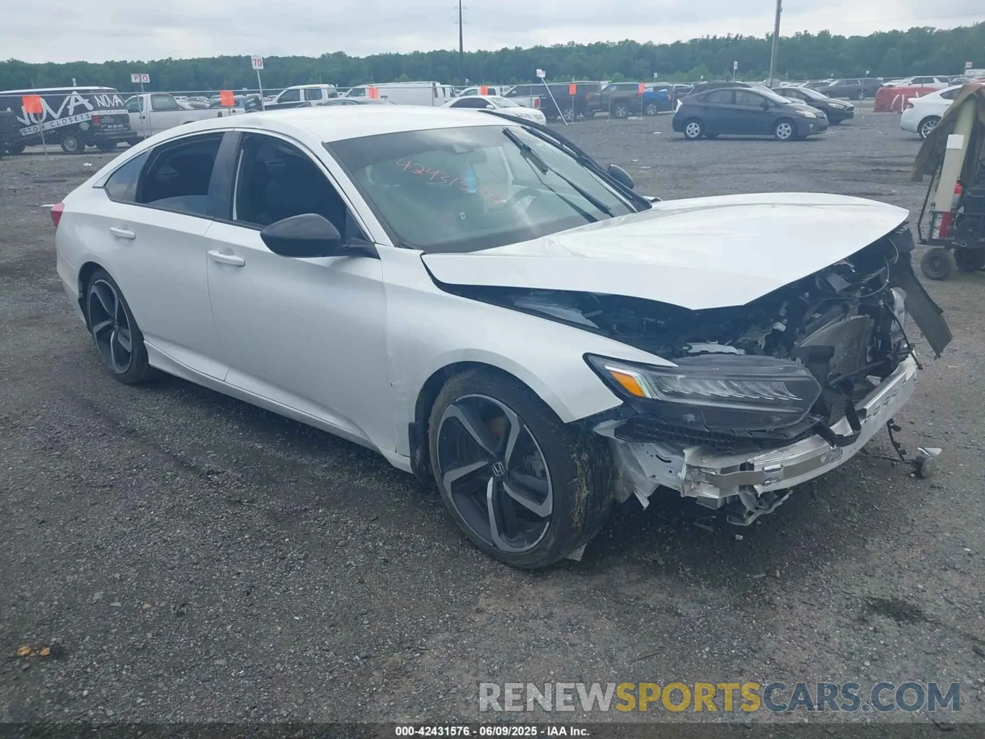 1 fotografías del automóvil dañado 1HGCV1F33NA081410 HONDA ACCORD 2022
