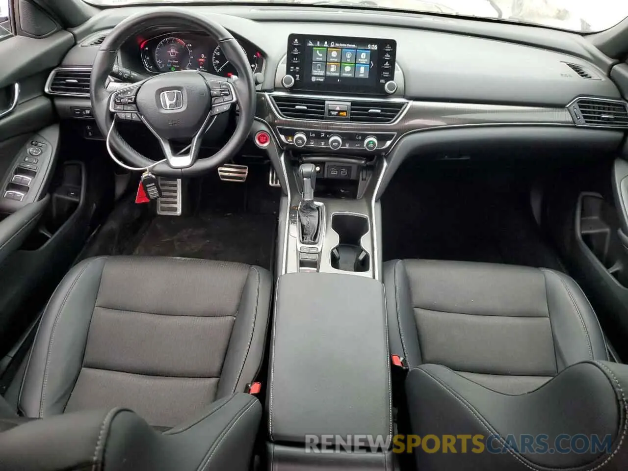8 fotografías del automóvil dañado 1HGCV1F33NA116141 HONDA ACCORD 2022