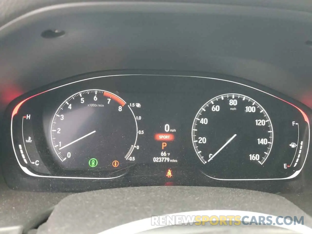 9 fotografías del automóvil dañado 1HGCV1F33NA116141 HONDA ACCORD 2022
