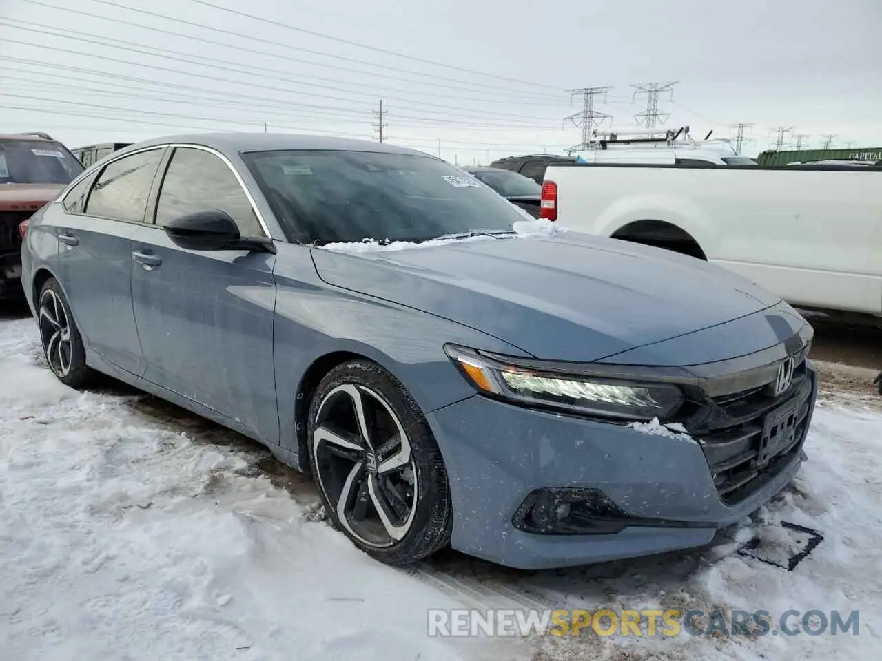 4 fotografías del automóvil dañado 1HGCV1F33NA122053 HONDA ACCORD 2022