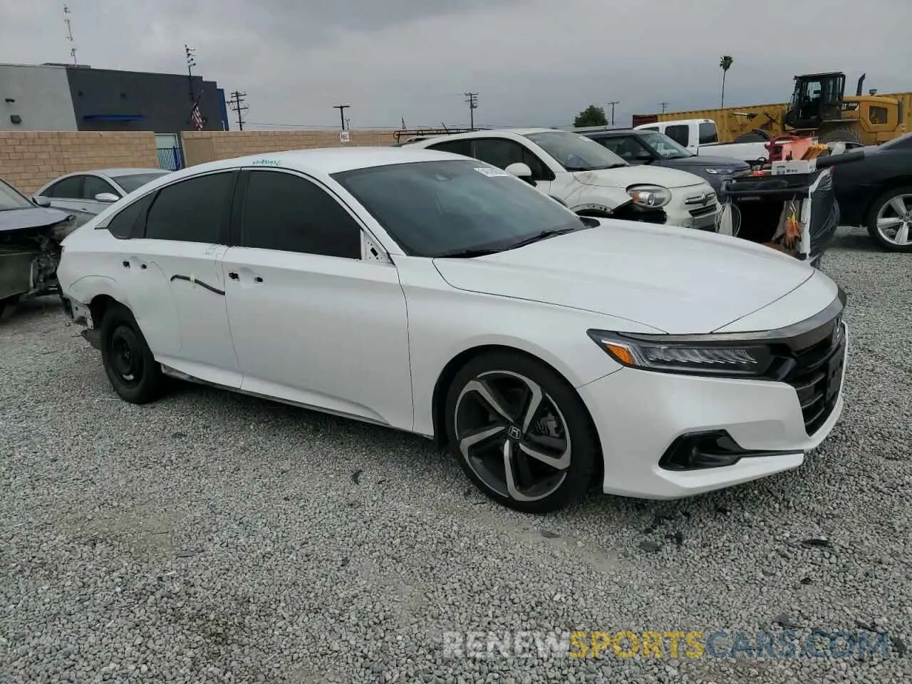 4 fotografías del automóvil dañado 1HGCV1F34NA036055 HONDA ACCORD 2022