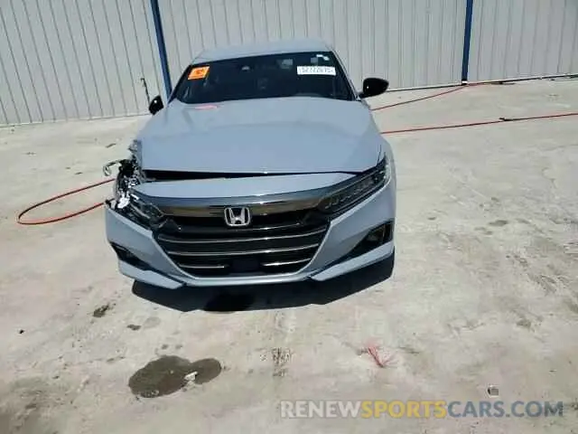 11 fotografías del automóvil dañado 1HGCV1F34NA044771 HONDA ACCORD 2022