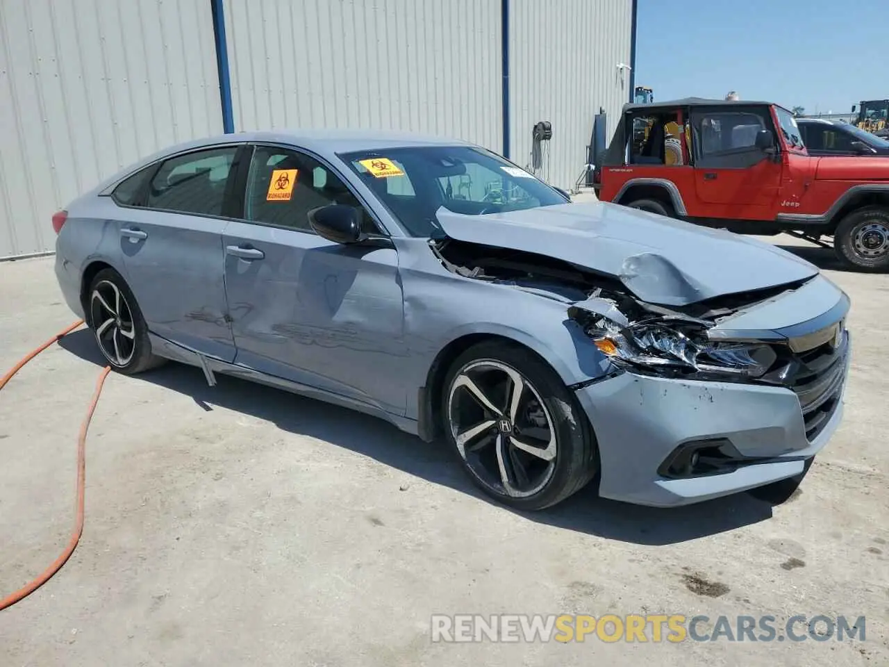 4 fotografías del automóvil dañado 1HGCV1F34NA044771 HONDA ACCORD 2022