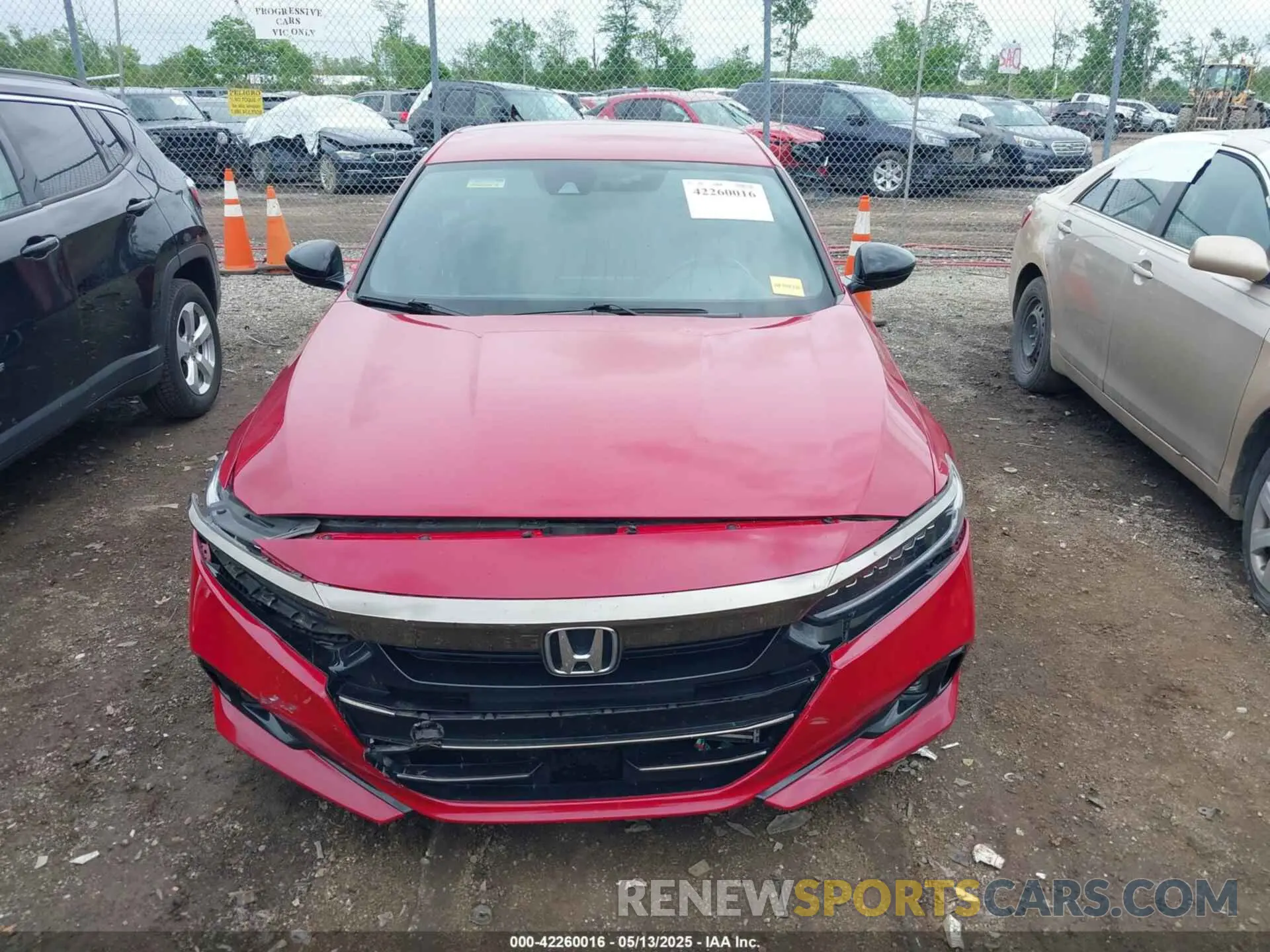 12 fotografías del automóvil dañado 1HGCV1F34NA058718 HONDA ACCORD 2022