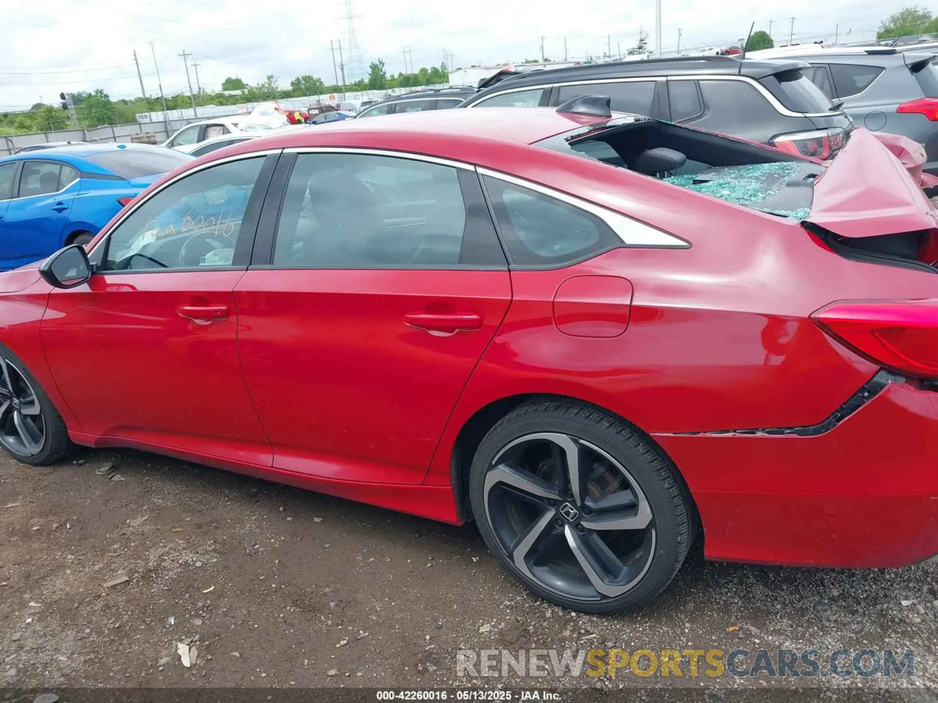 14 fotografías del automóvil dañado 1HGCV1F34NA058718 HONDA ACCORD 2022