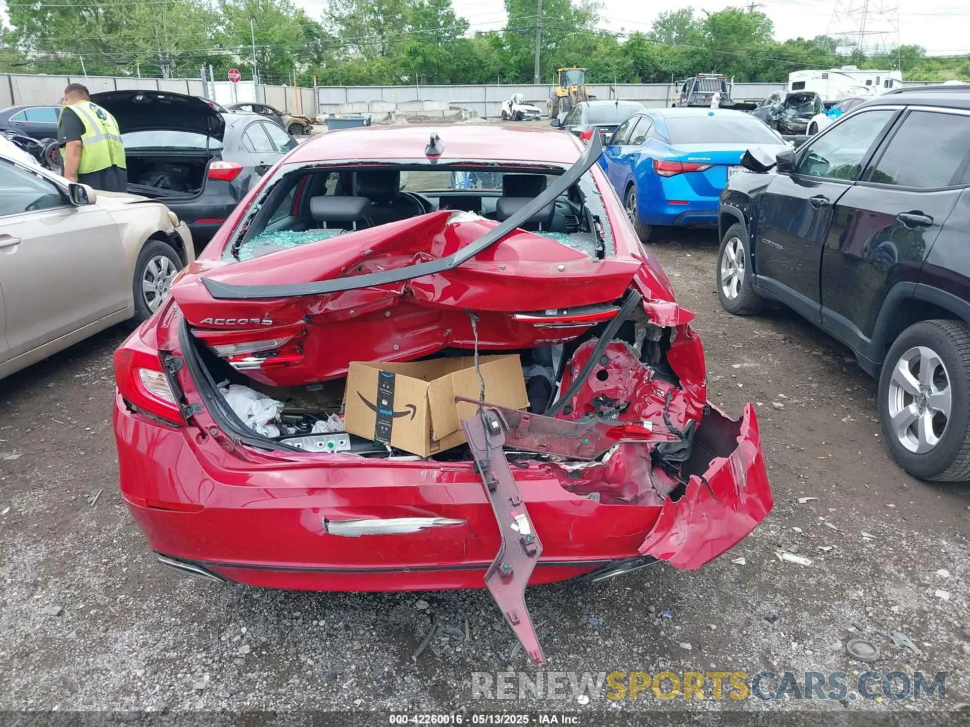 16 fotografías del automóvil dañado 1HGCV1F34NA058718 HONDA ACCORD 2022