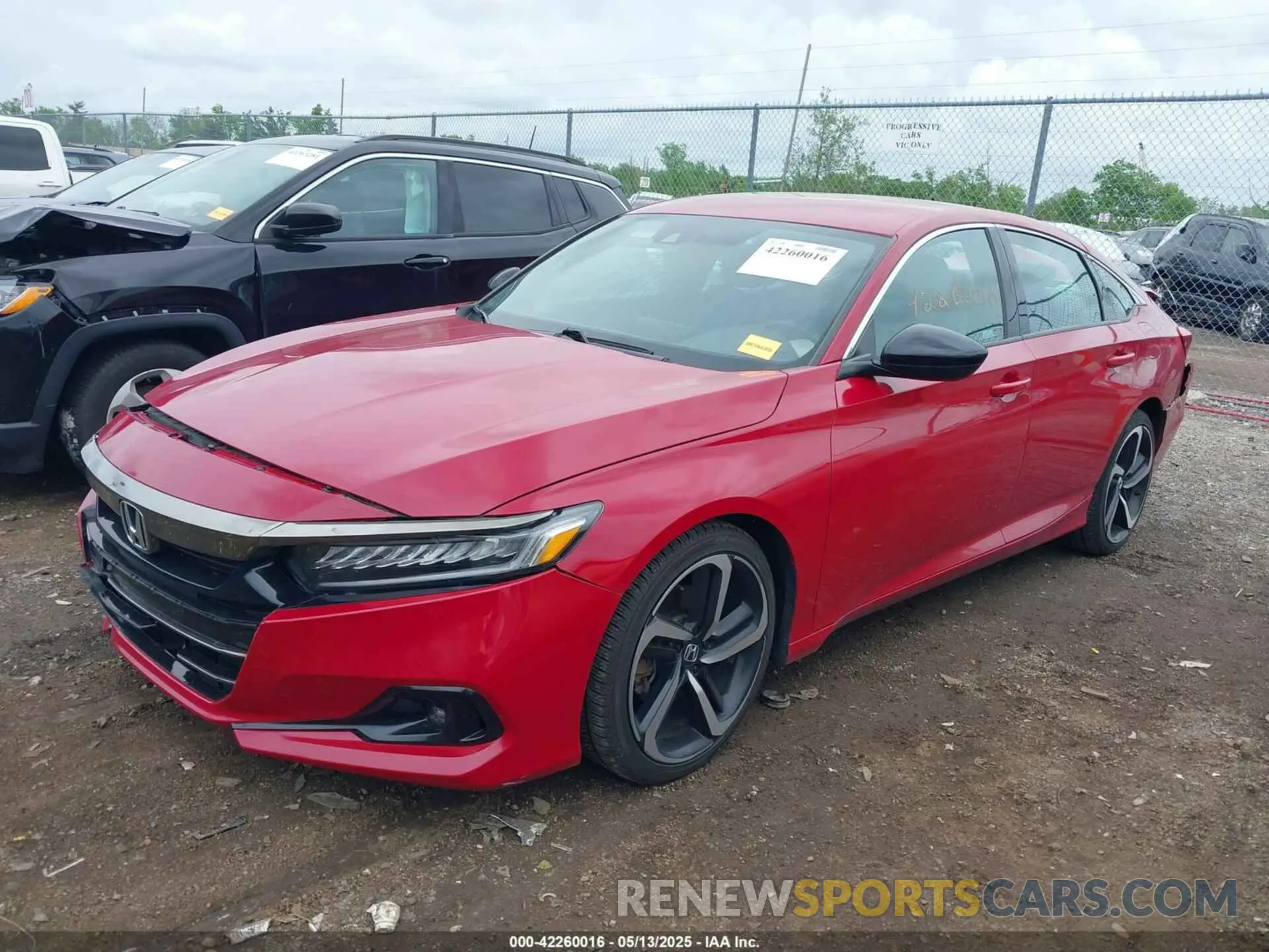 2 fotografías del automóvil dañado 1HGCV1F34NA058718 HONDA ACCORD 2022