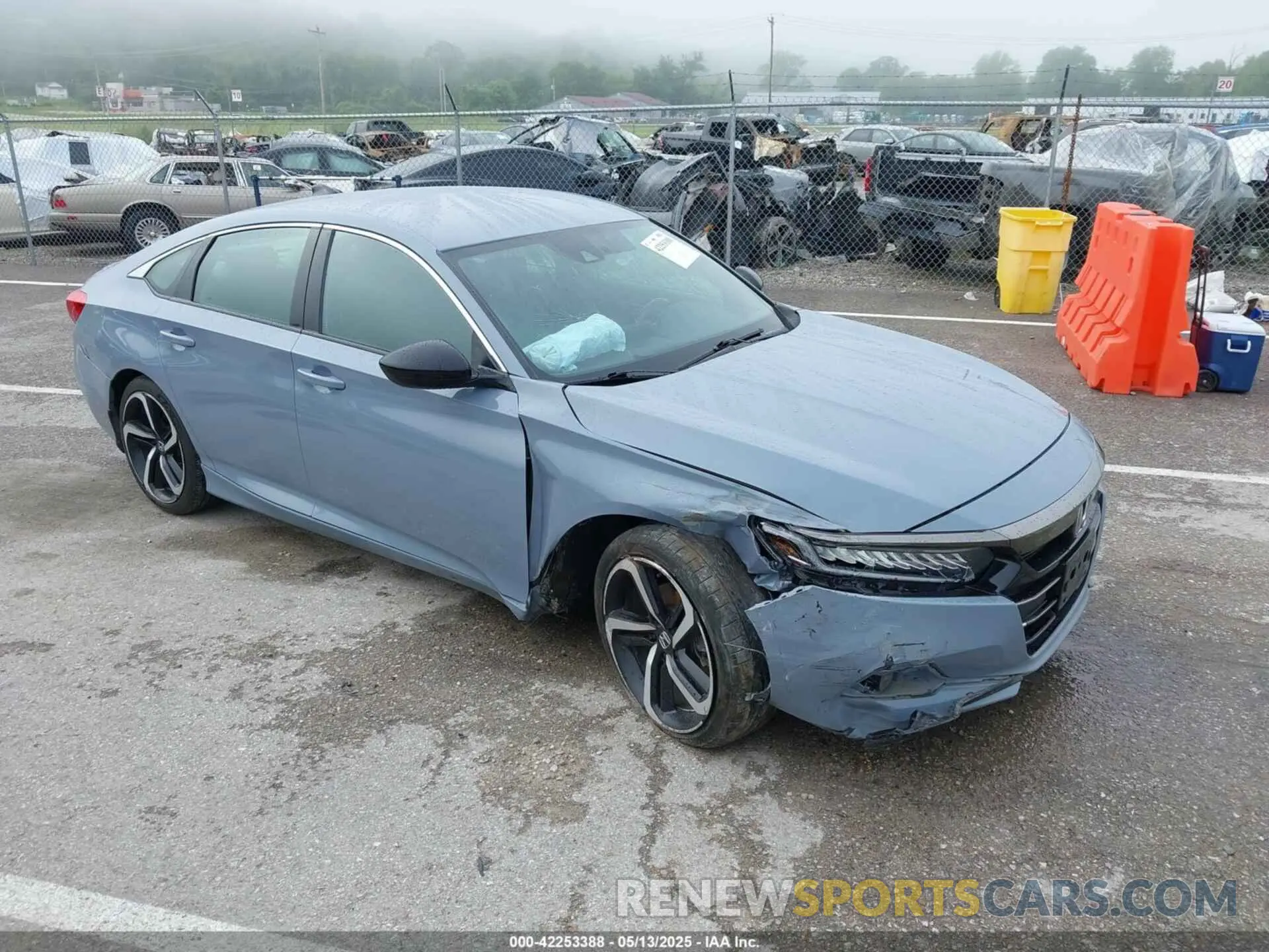 1 fotografías del automóvil dañado 1HGCV1F34NA064552 HONDA ACCORD 2022