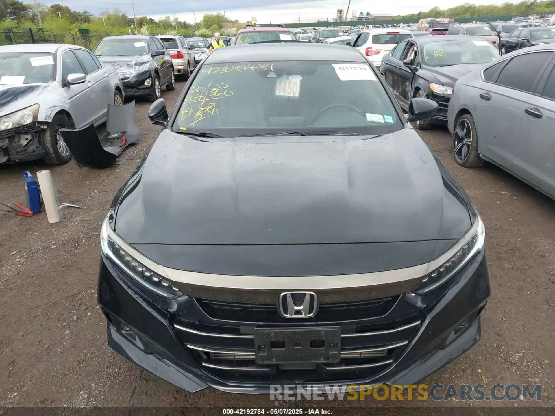 12 fotografías del automóvil dañado 1HGCV1F34NA076779 HONDA ACCORD 2022