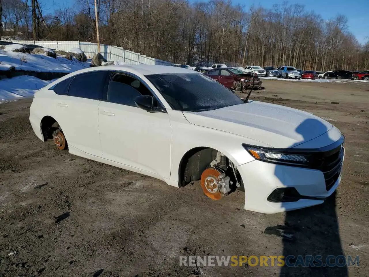 4 fotografías del automóvil dañado 1HGCV1F34NA090956 HONDA ACCORD 2022